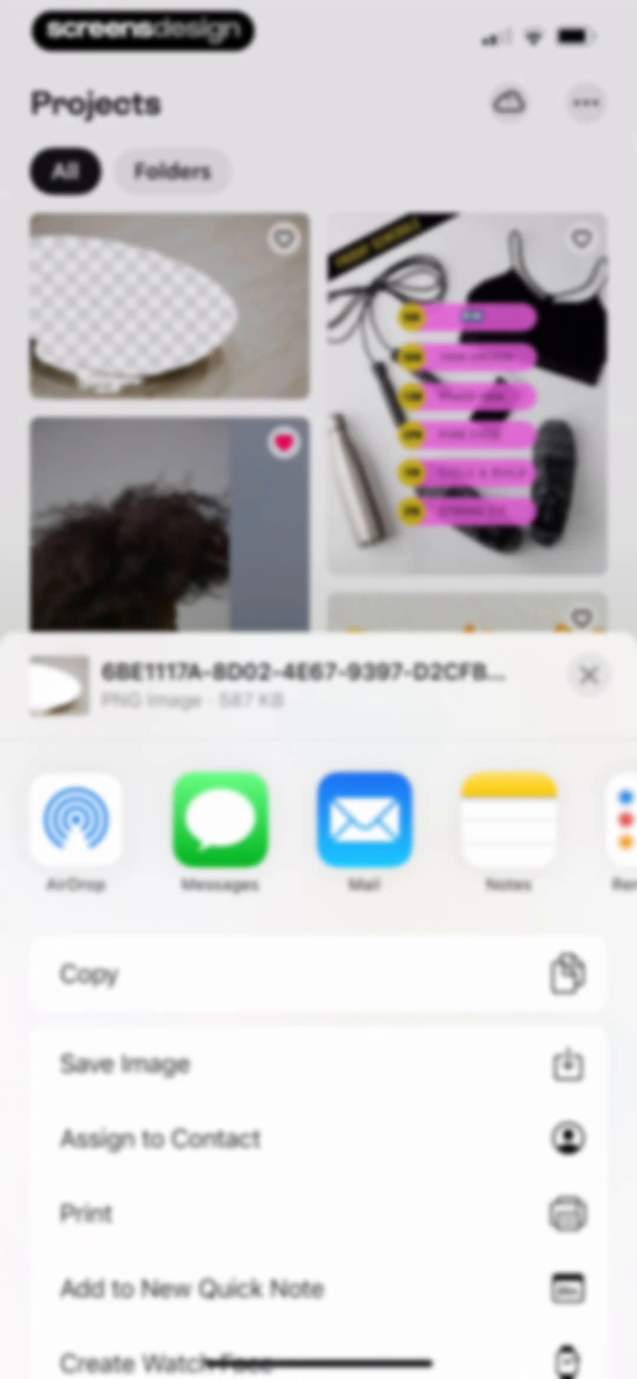 Bazaart AI Photo Editor Design screen 182
