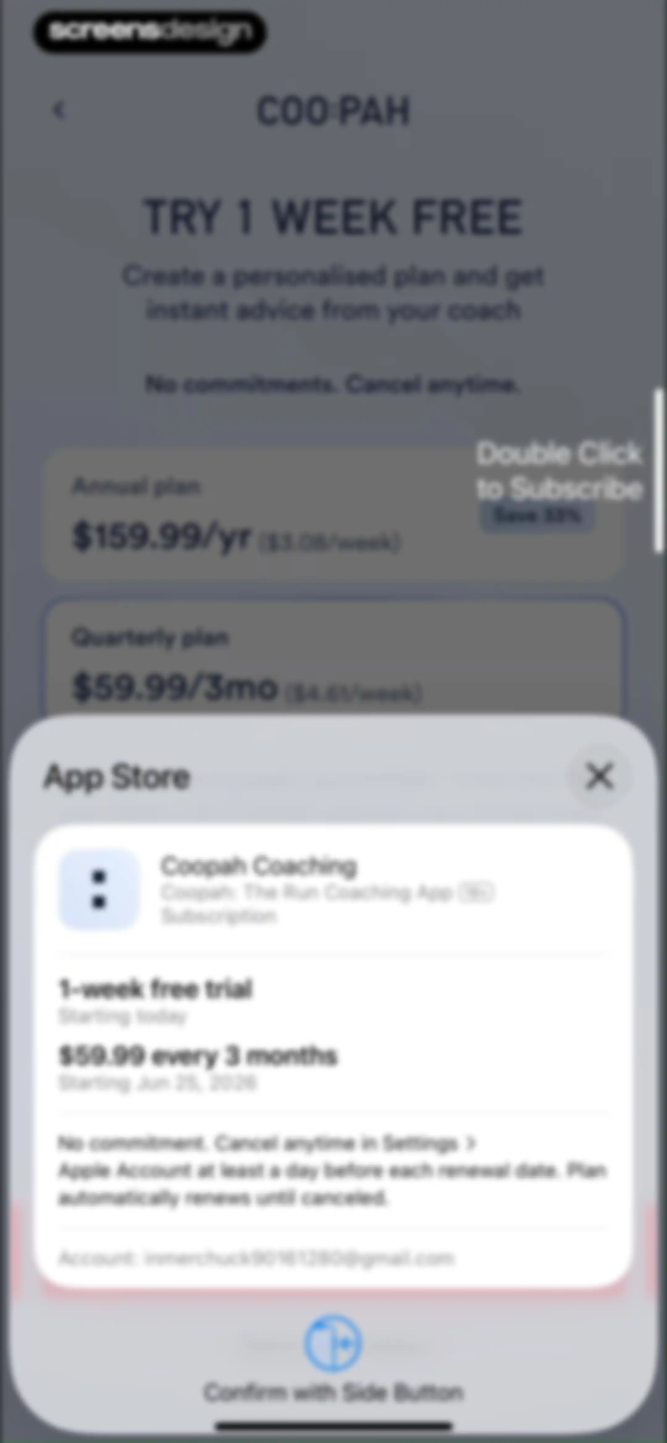 Coopah: The Run Coaching App screen 31