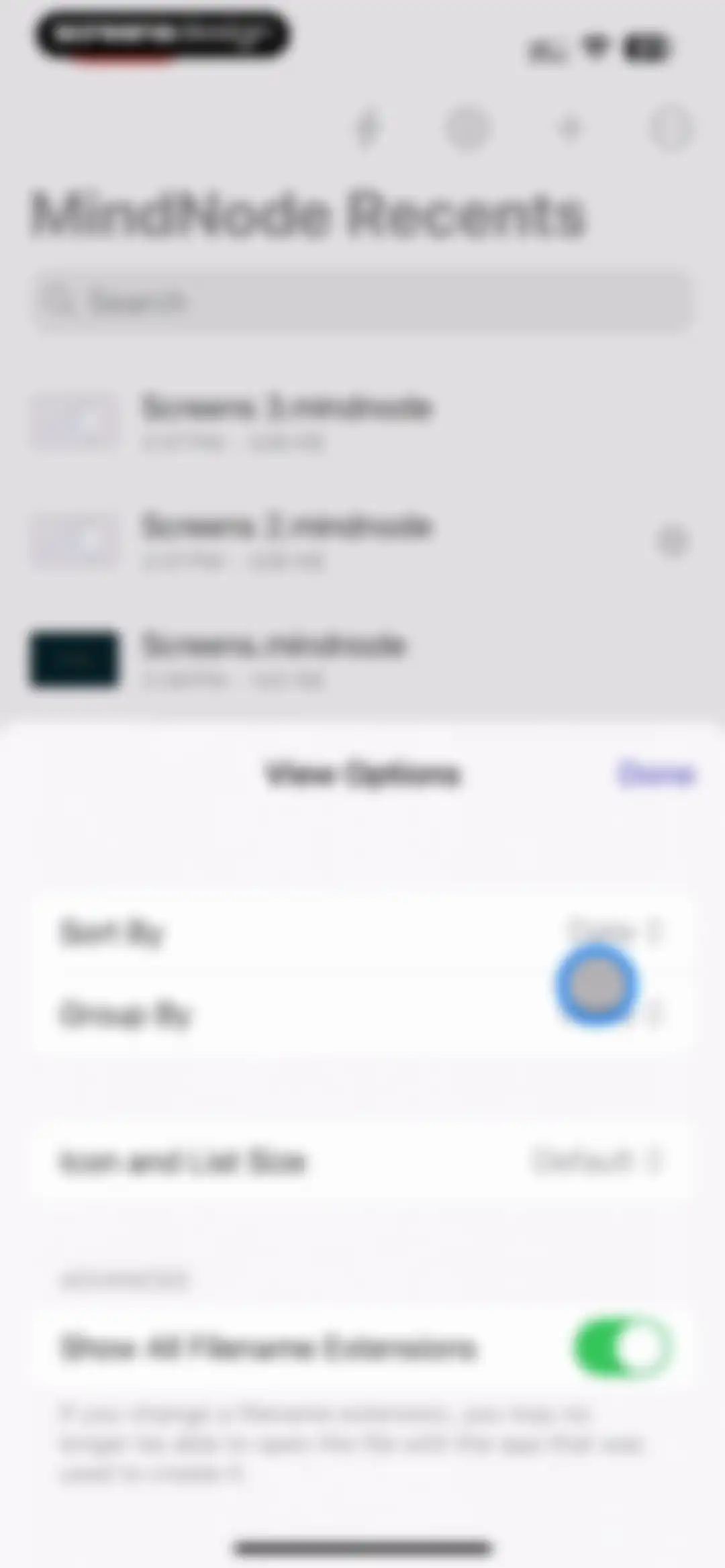 MindNode – Classic screen 94