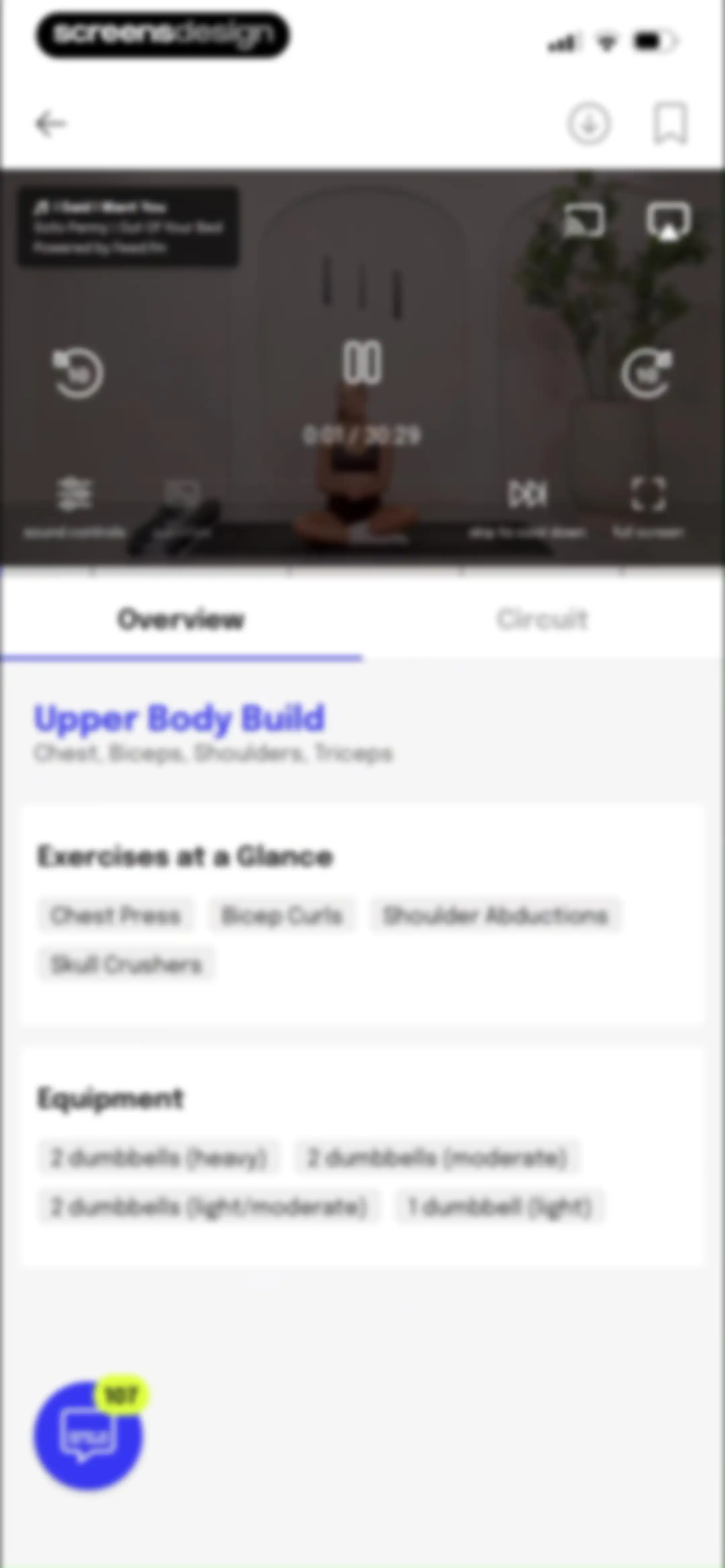 Evlo Fitness screen 11