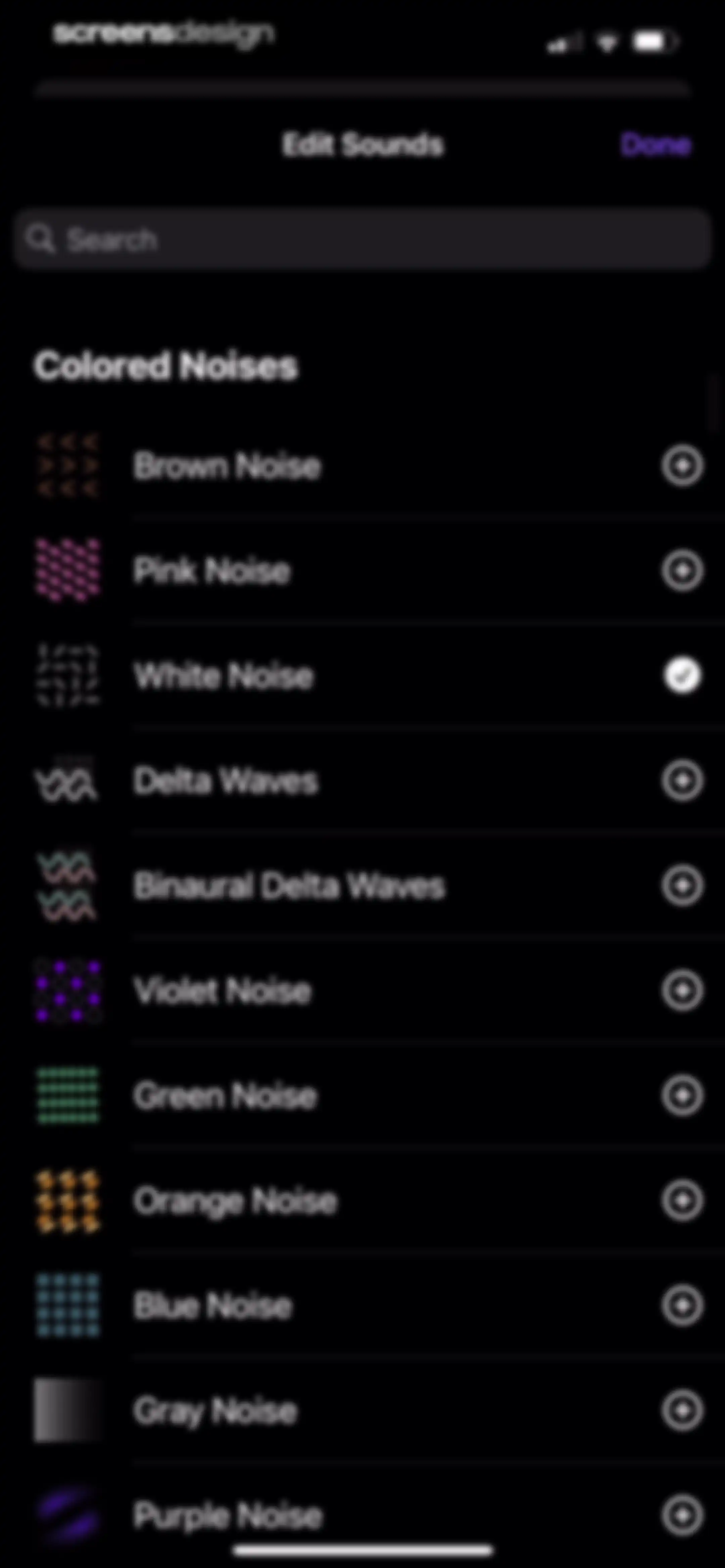 White Noise Deep Sleep Sounds screen 31