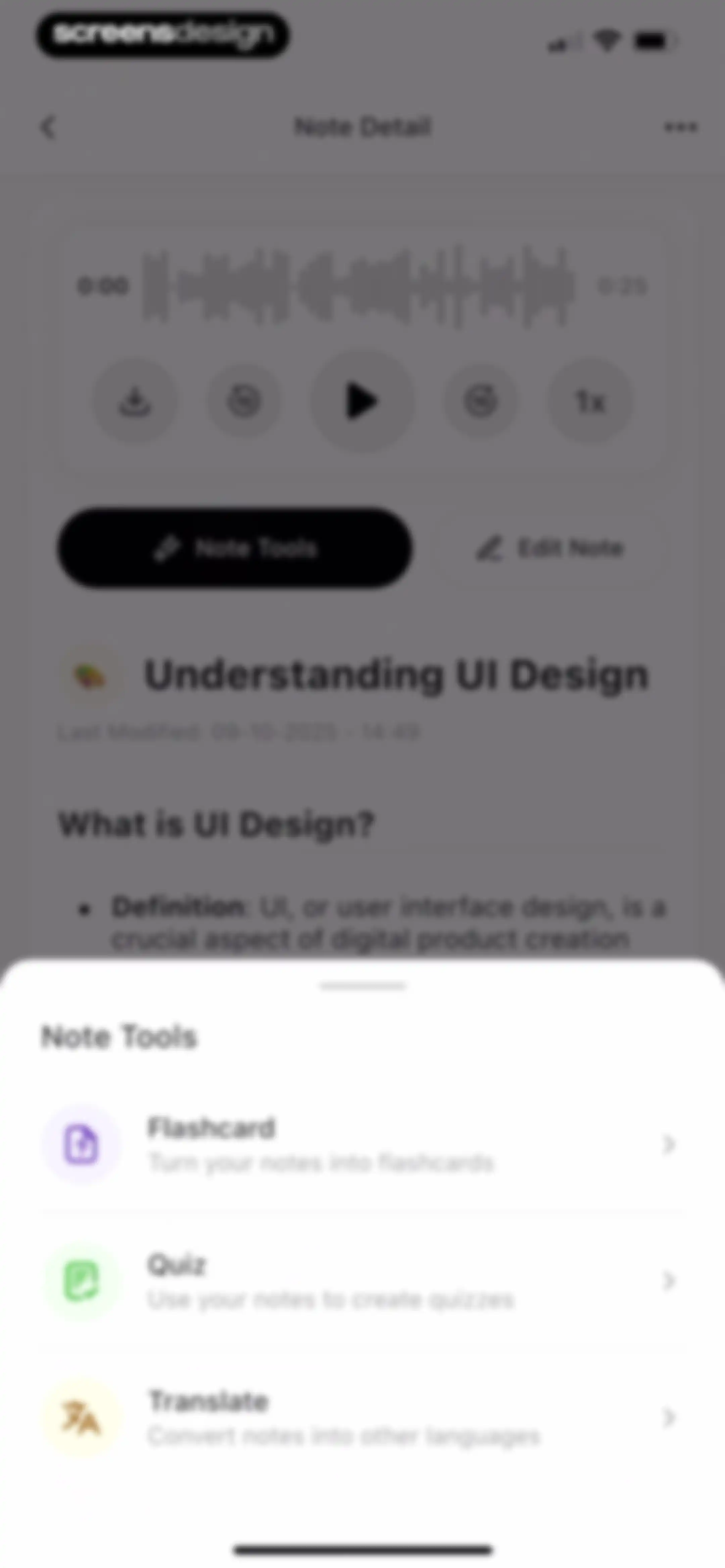 Note AI: Smart Note Taker screen 42