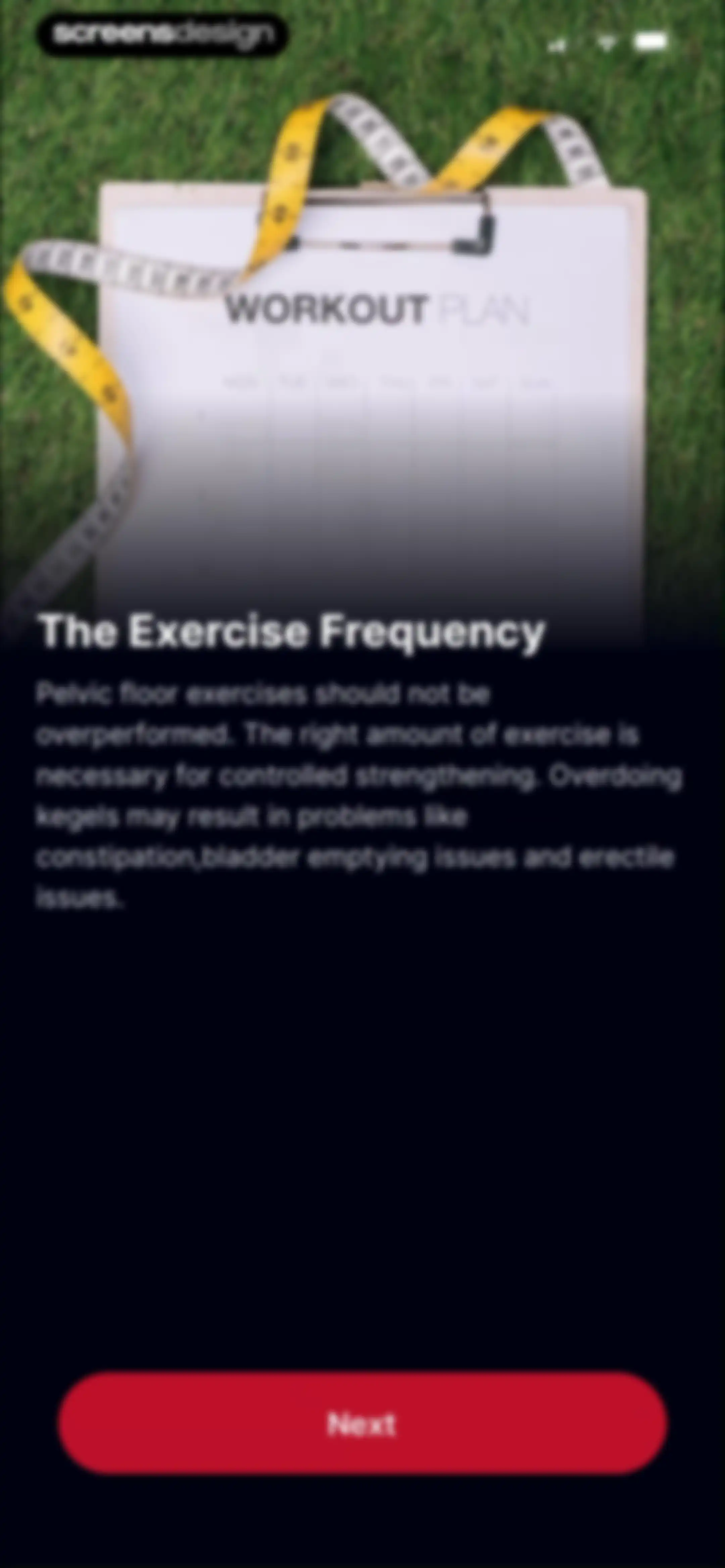Kegel Men: Men's Health screen 53