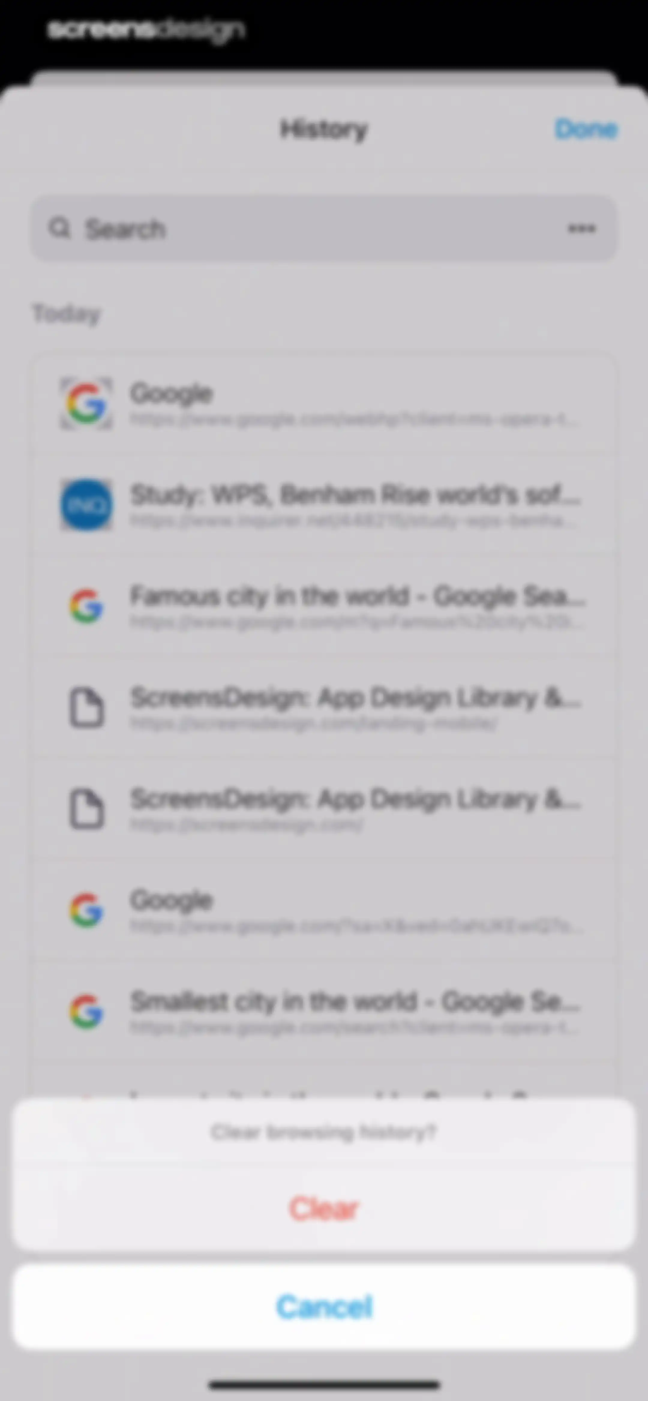 Opera: AI browser with VPN screen 132