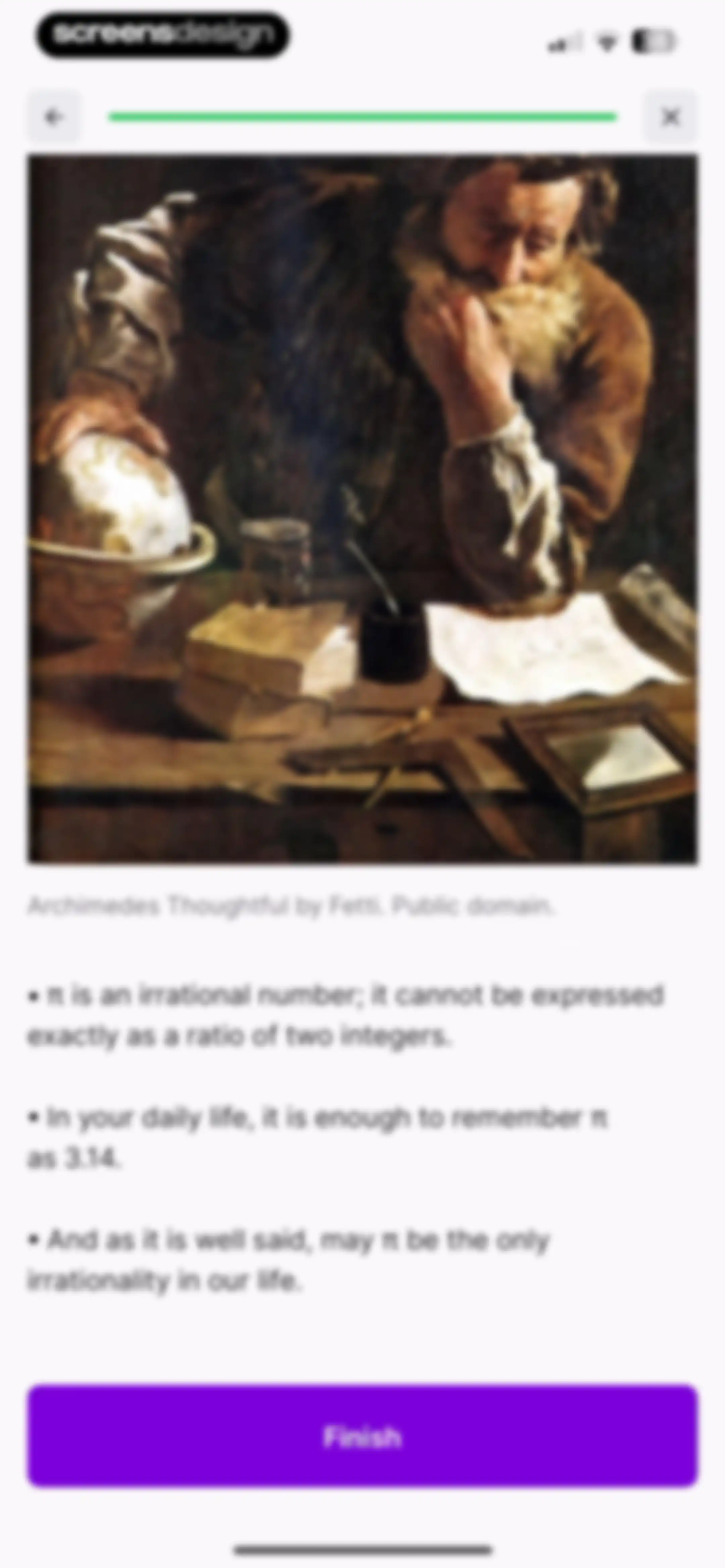 Nibble: Daily Learning & Quiz screen 76