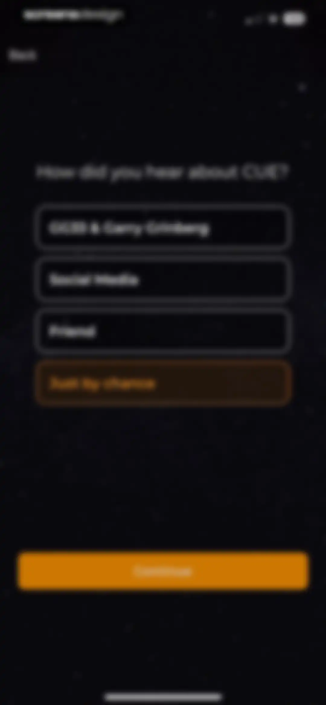 CUE Astrology screen 3