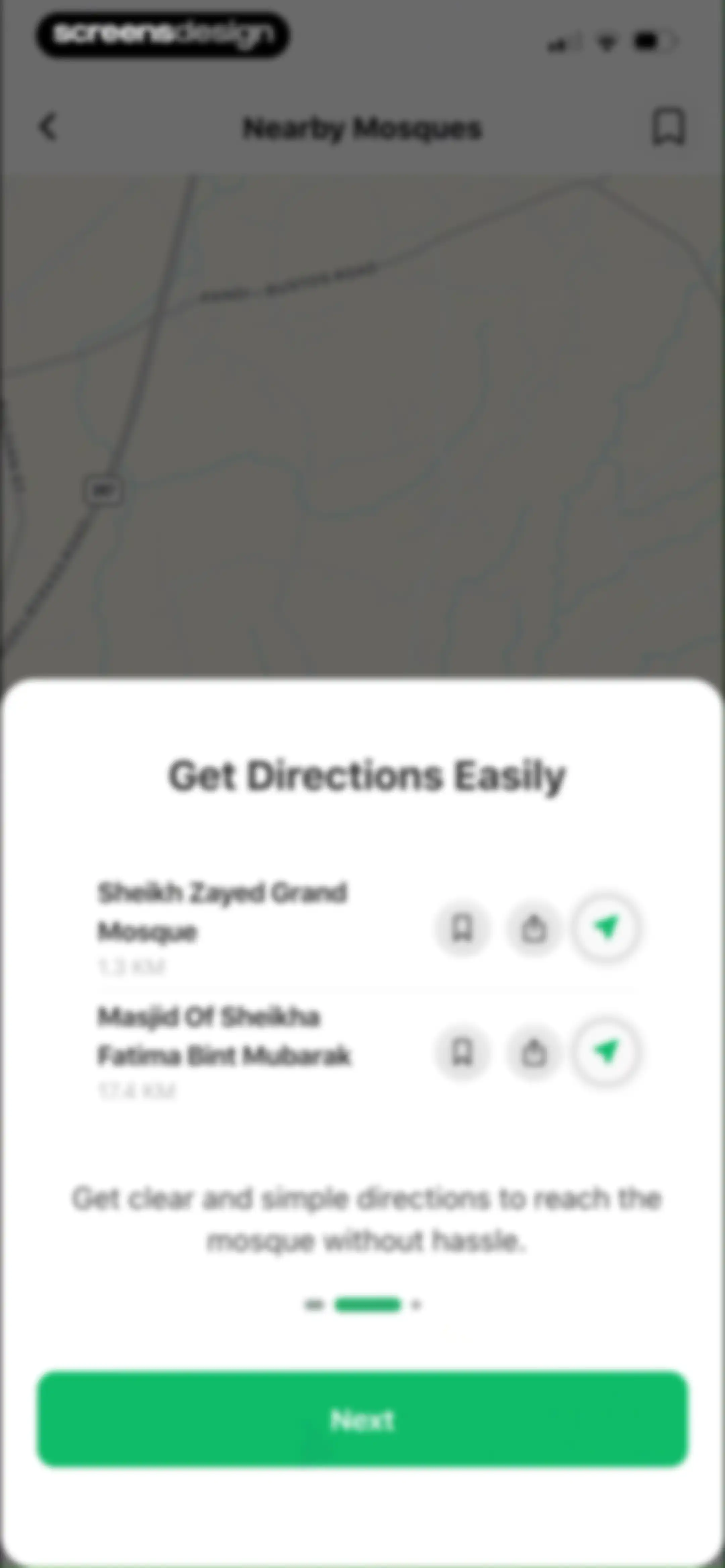 Muslim: Prayer Times, Qibla screen 88