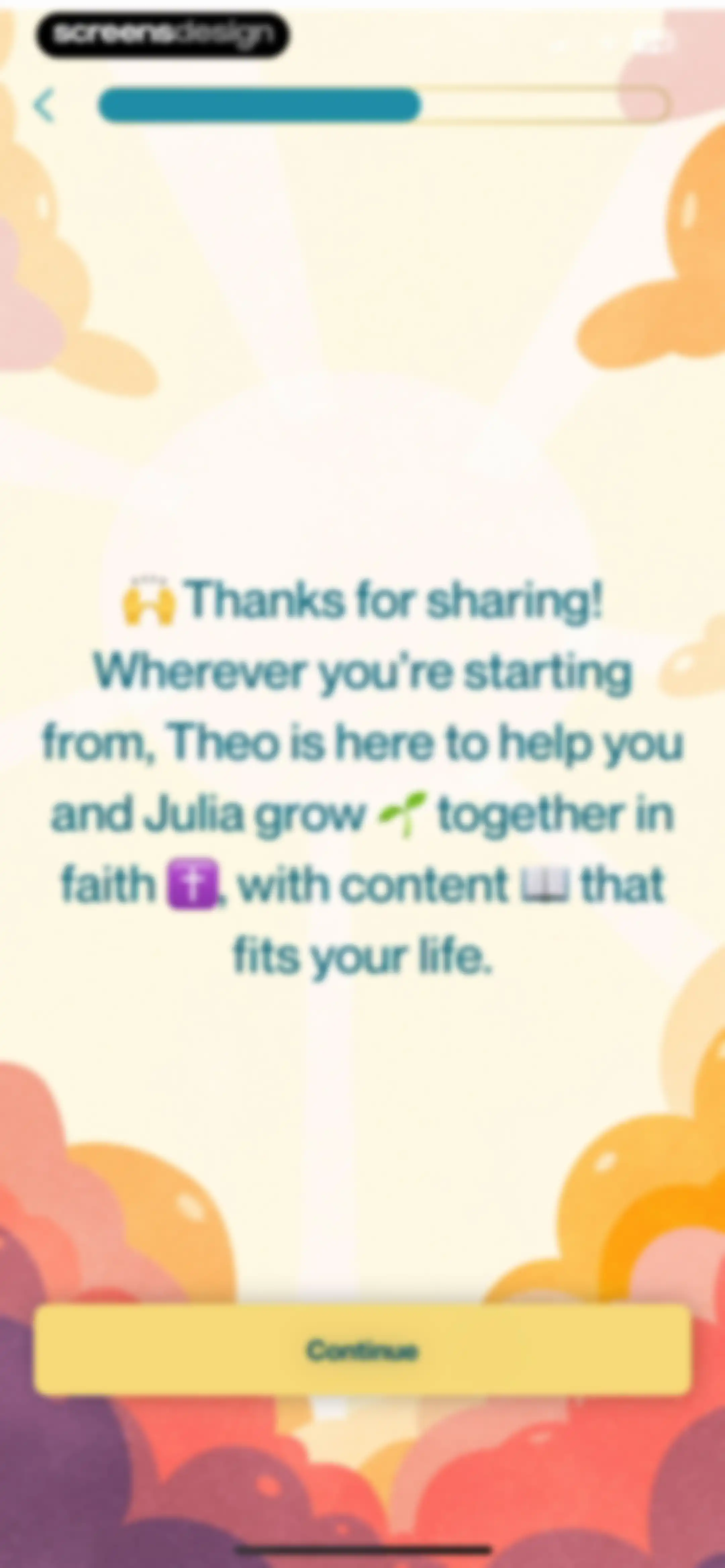 Theo: Prayer & Meditation screen 23