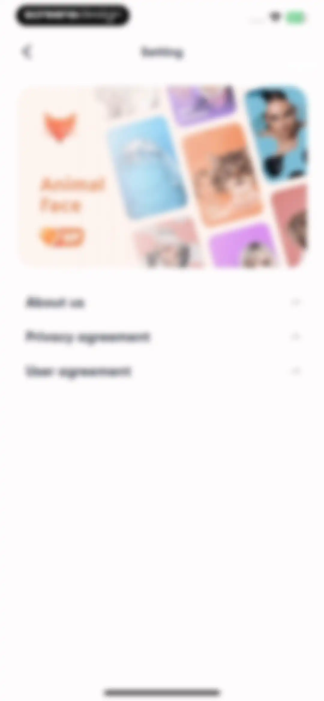 AnimalFace - looksmax ai score screen 102