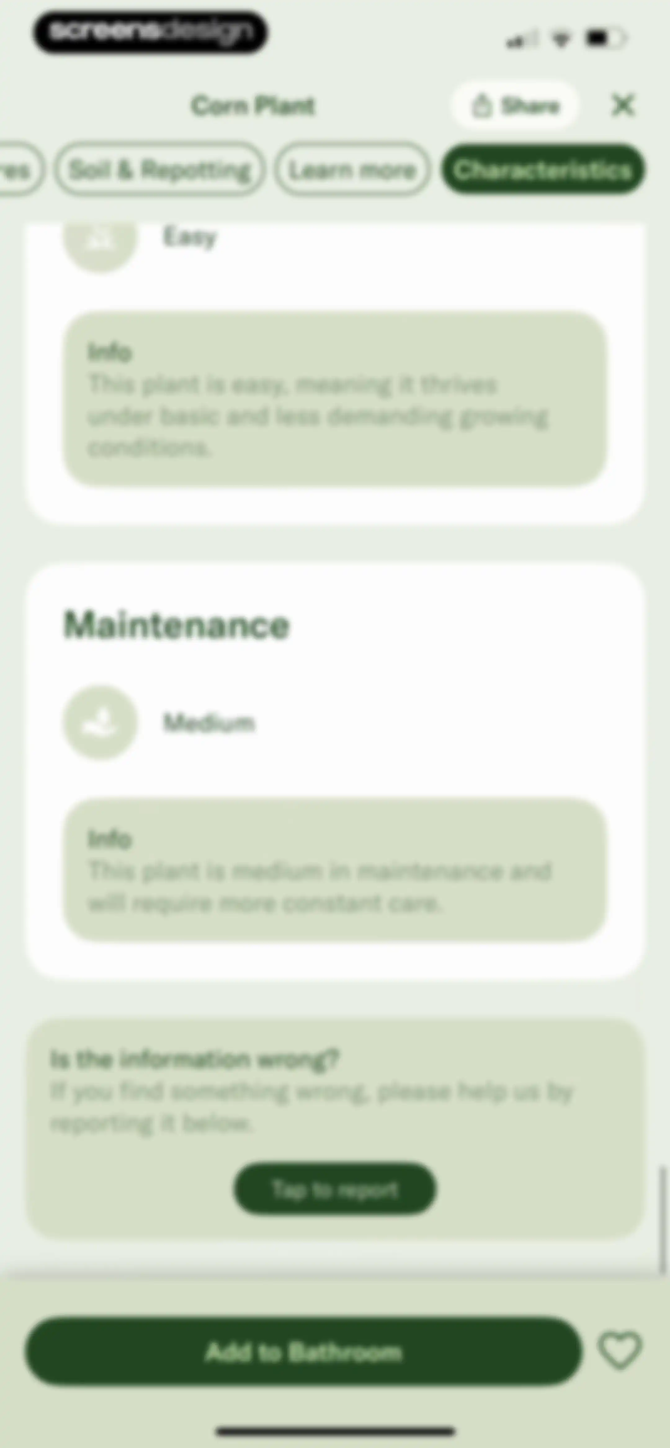 Planta: Plant & Garden Care screen 136