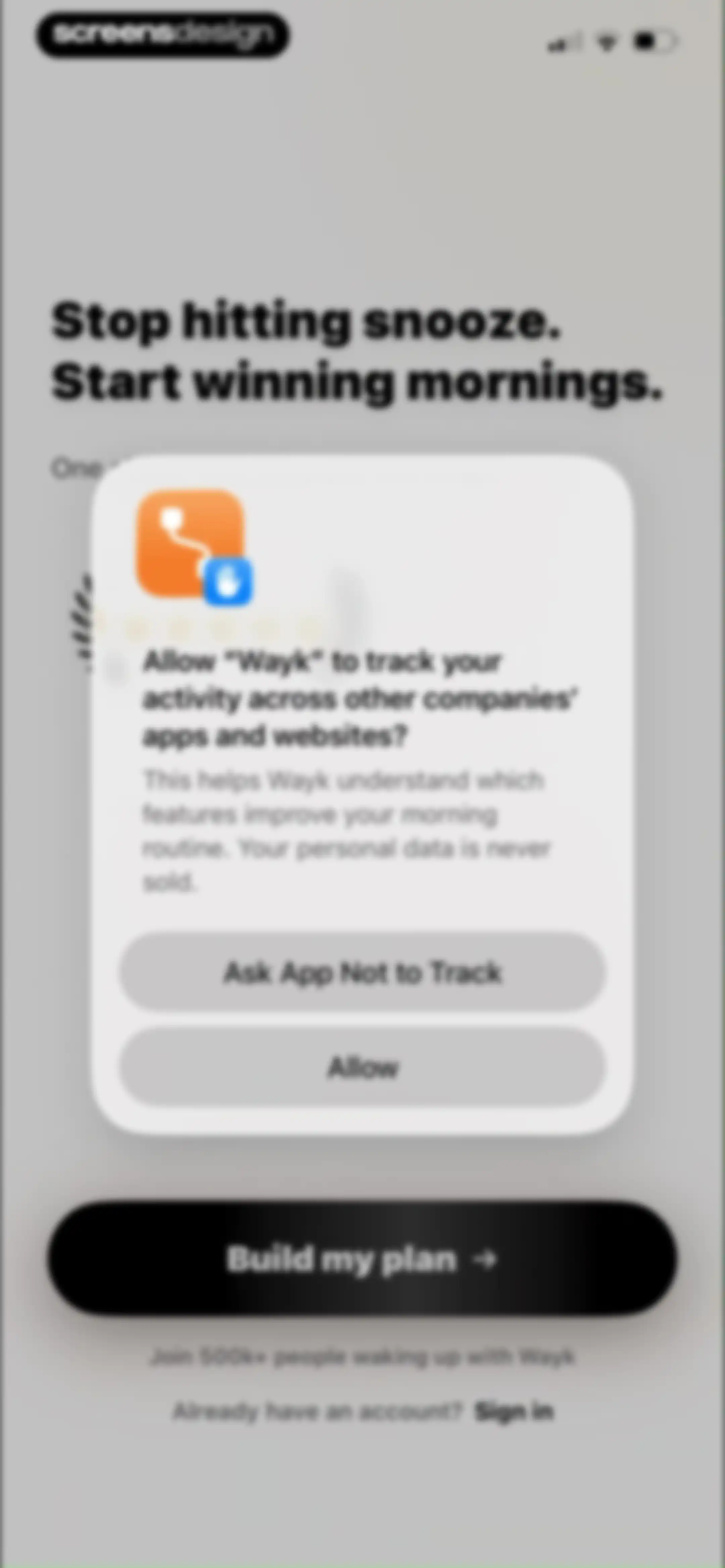 Wayk: Alarm Clock to Wake Up screen 4