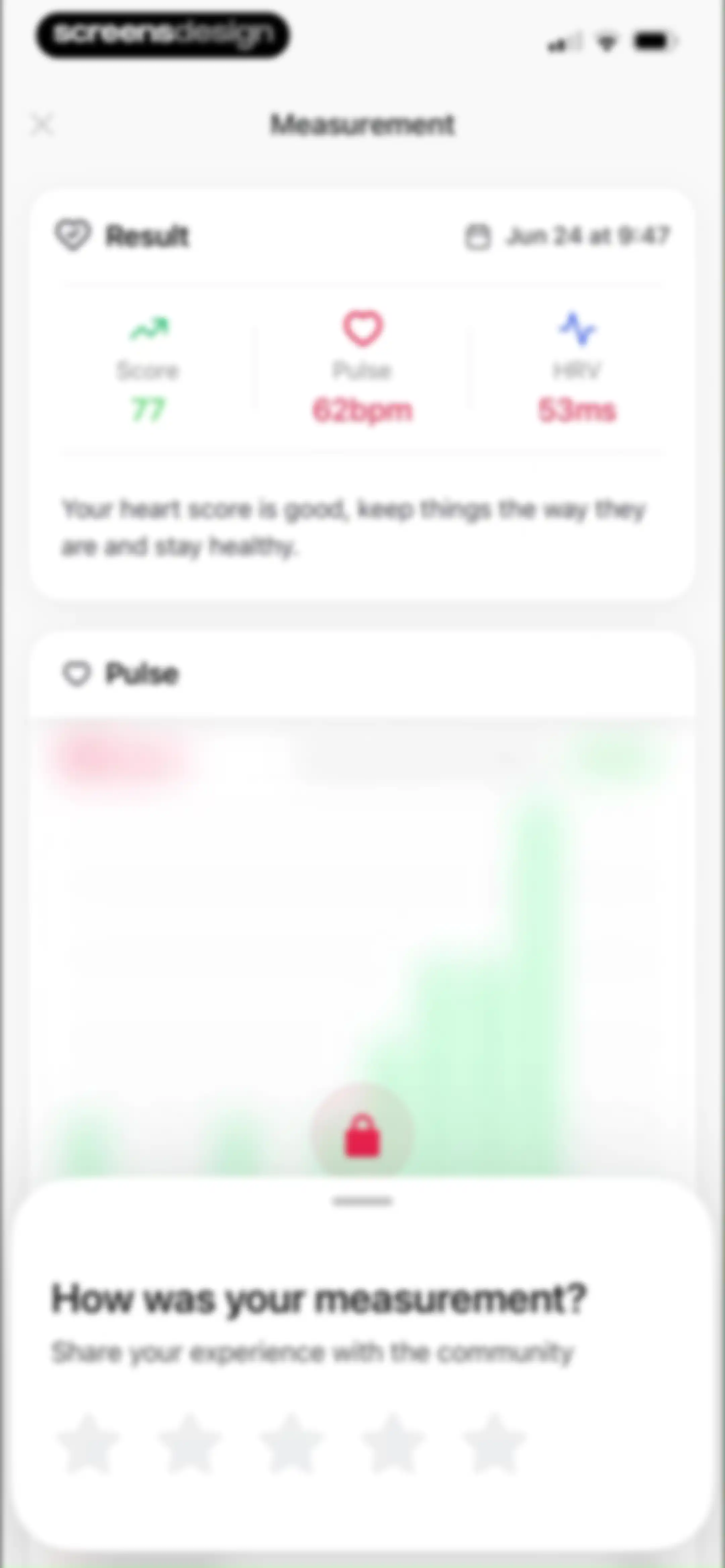 Heart Beat: Heart Rate Monitor screen 24