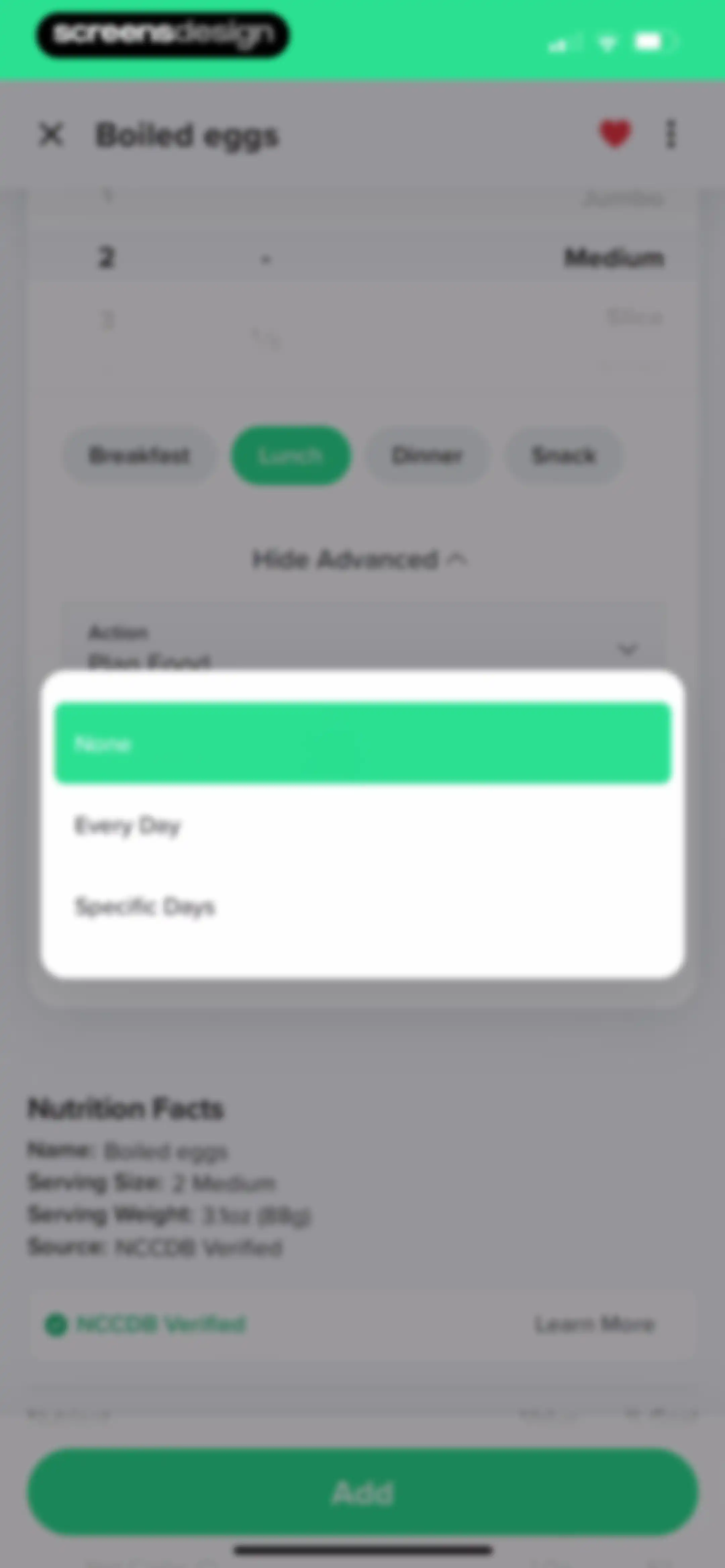 Carb Manager: Keto & Macro Log screen 77