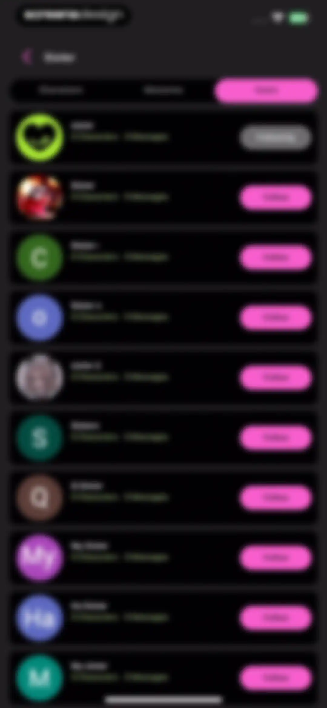 Crushon AI: AI Friend Chat screen 63