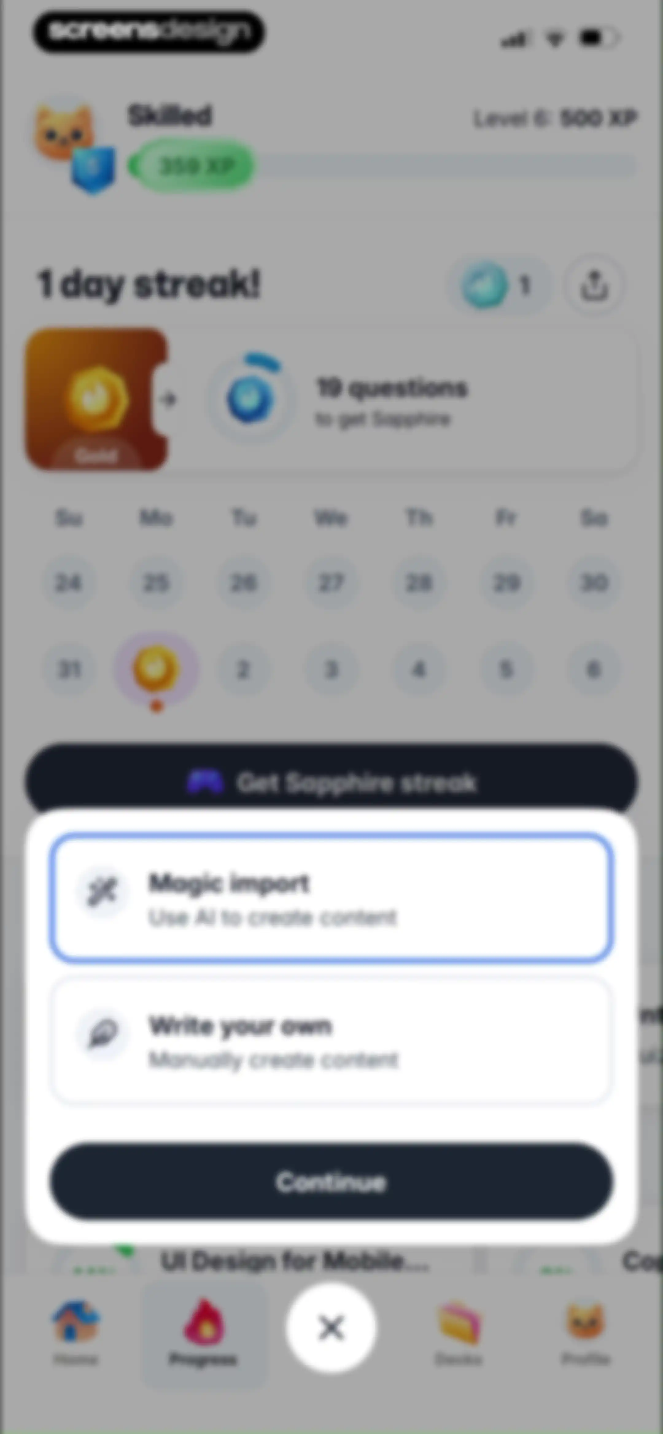 Gizmo: AI Tutor screen 162