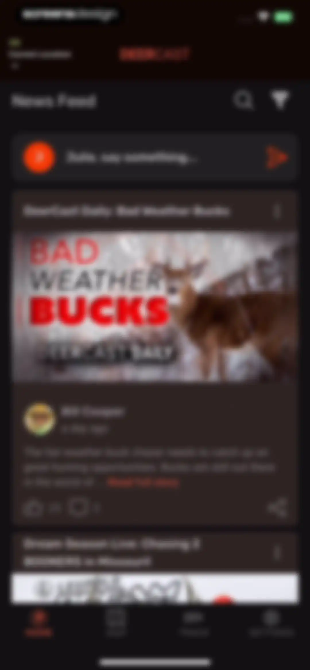 DeerCast-Prep. Predict. Pursue screen 12