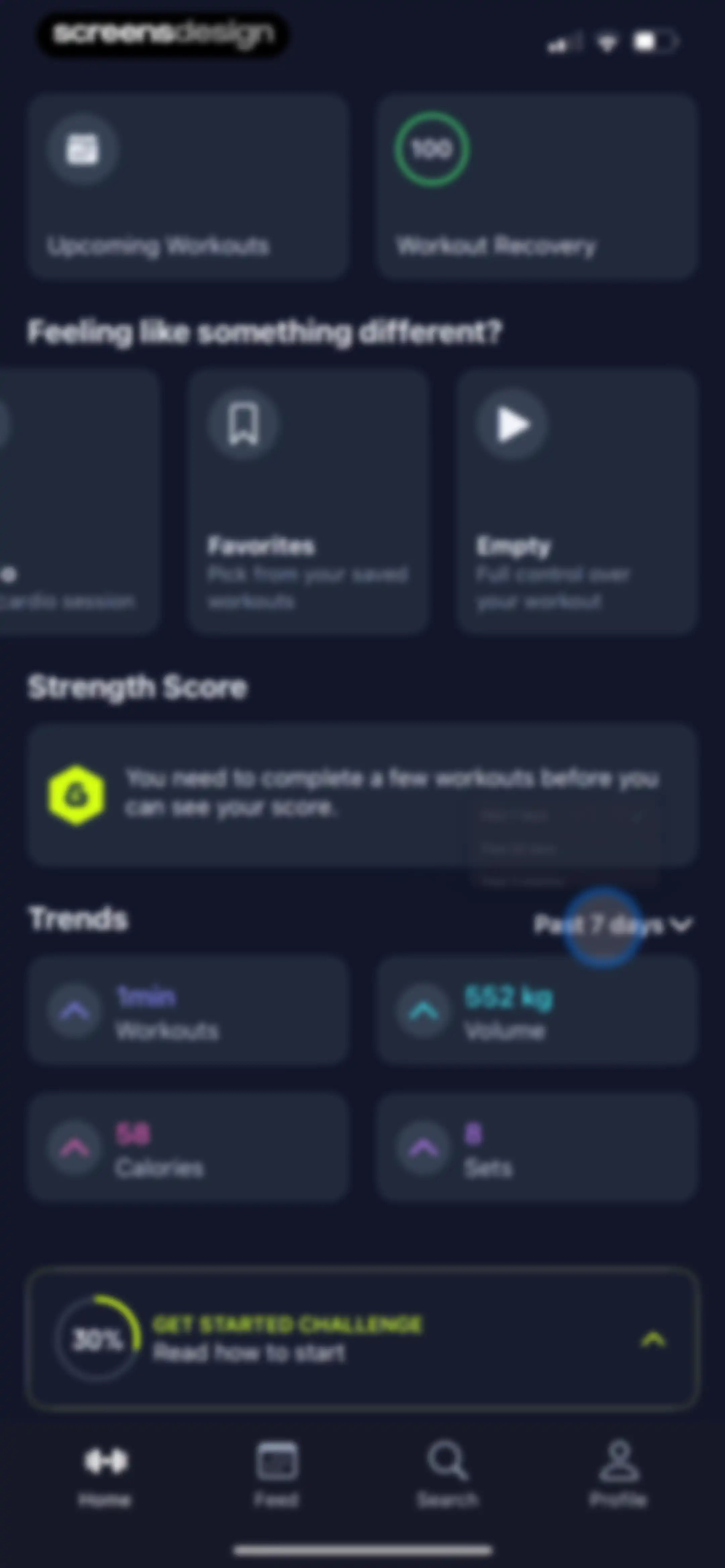 Personal Trainer: Gravl screen 110