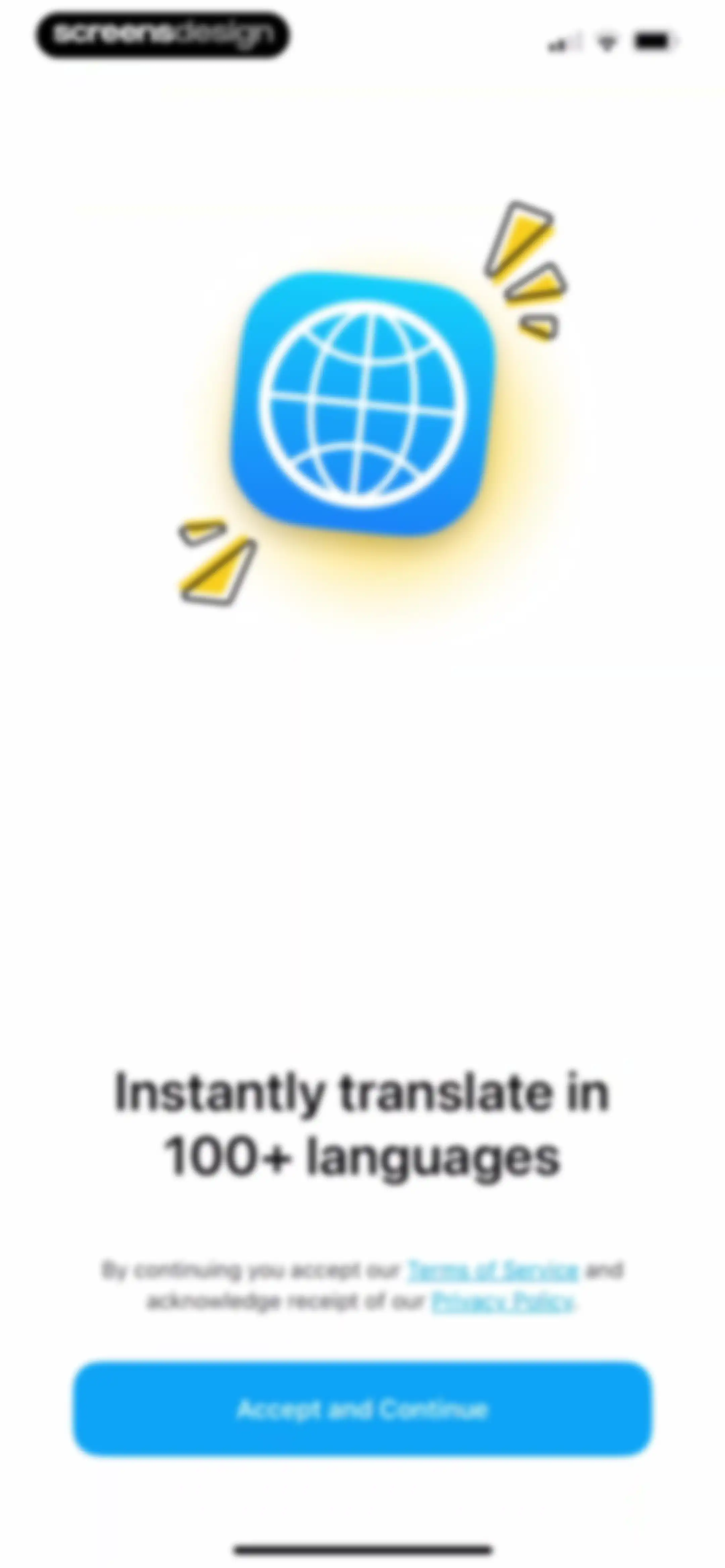 iTranslate Translator screen 2