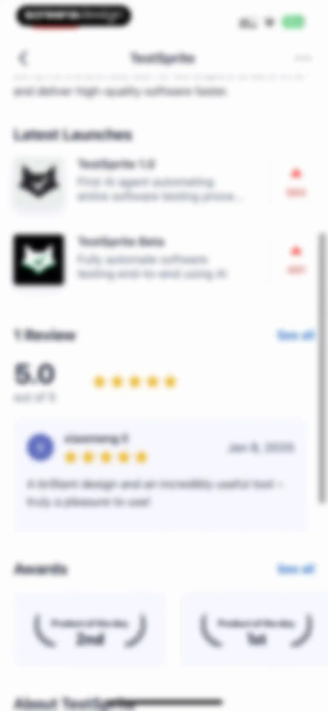 Product Hunt screen 34