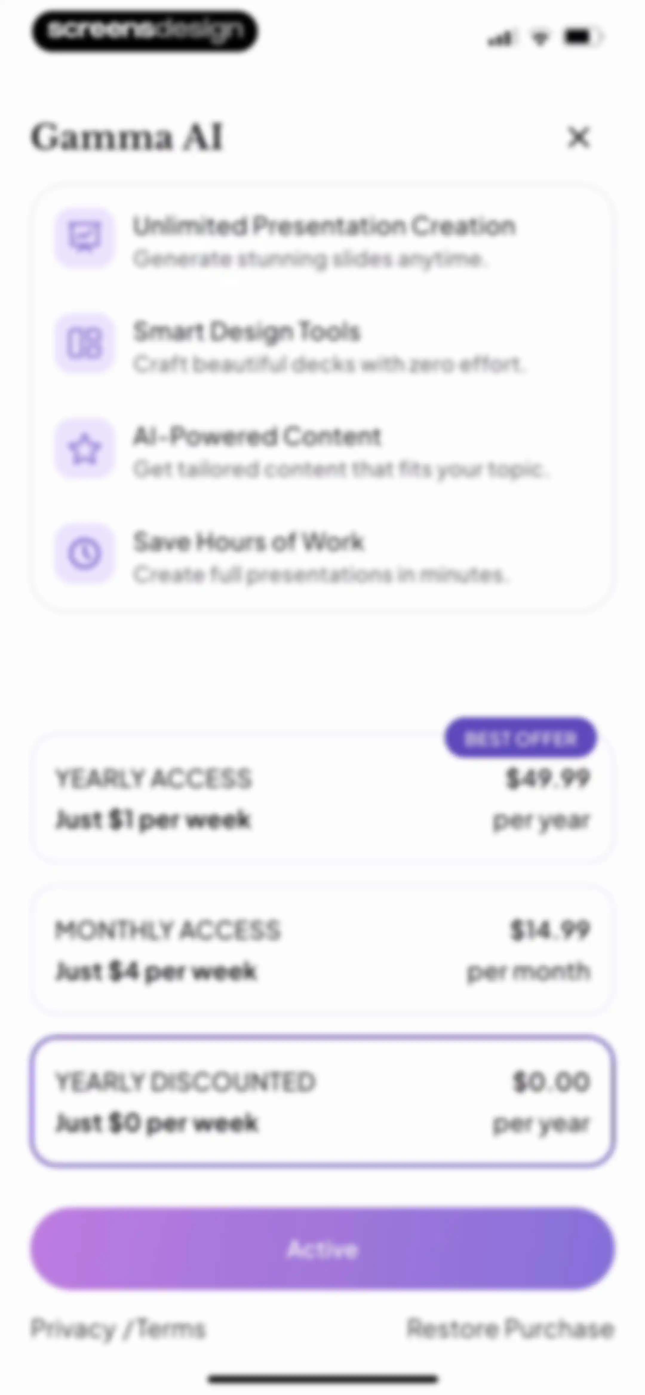 PPT AI: Presentation Maker App screen 55