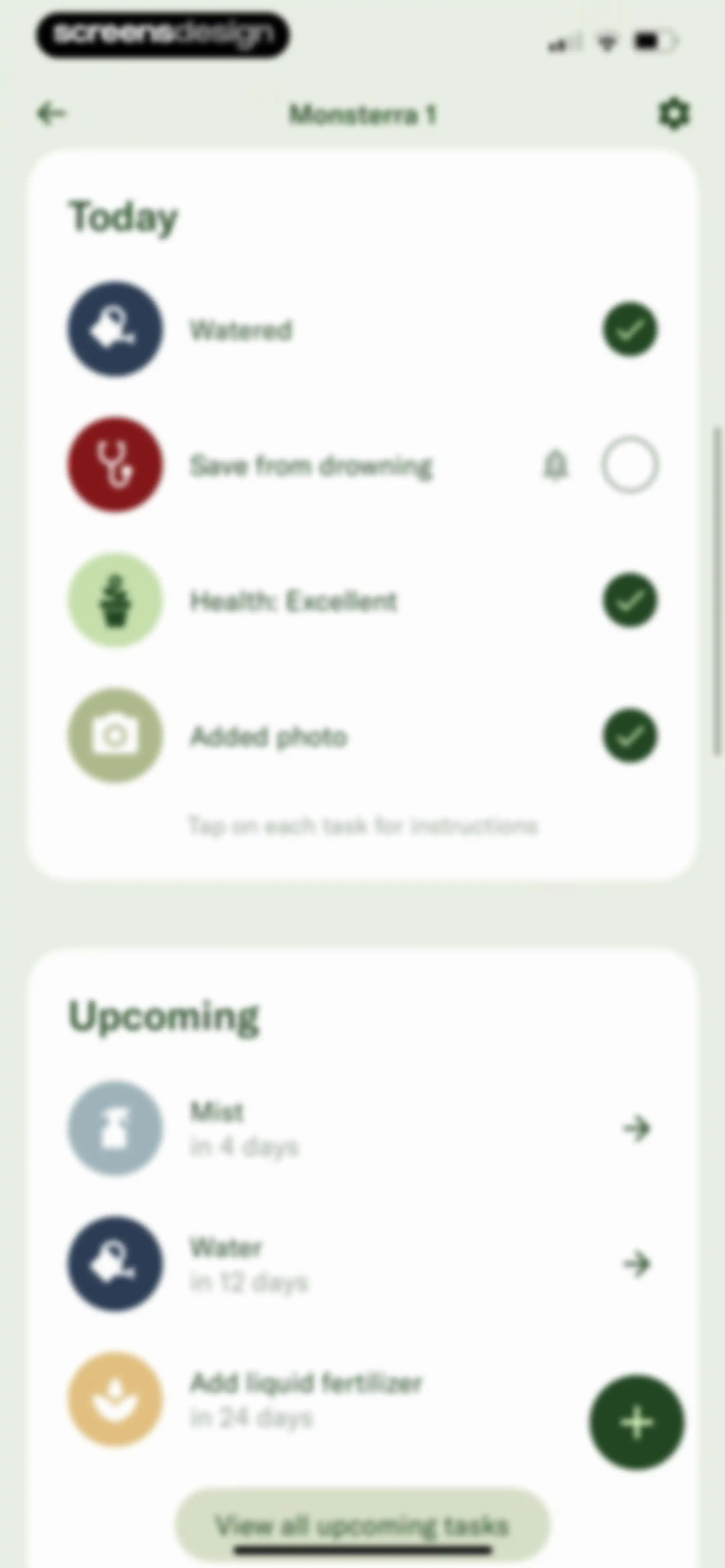 Planta: Plant & Garden Care screen 111