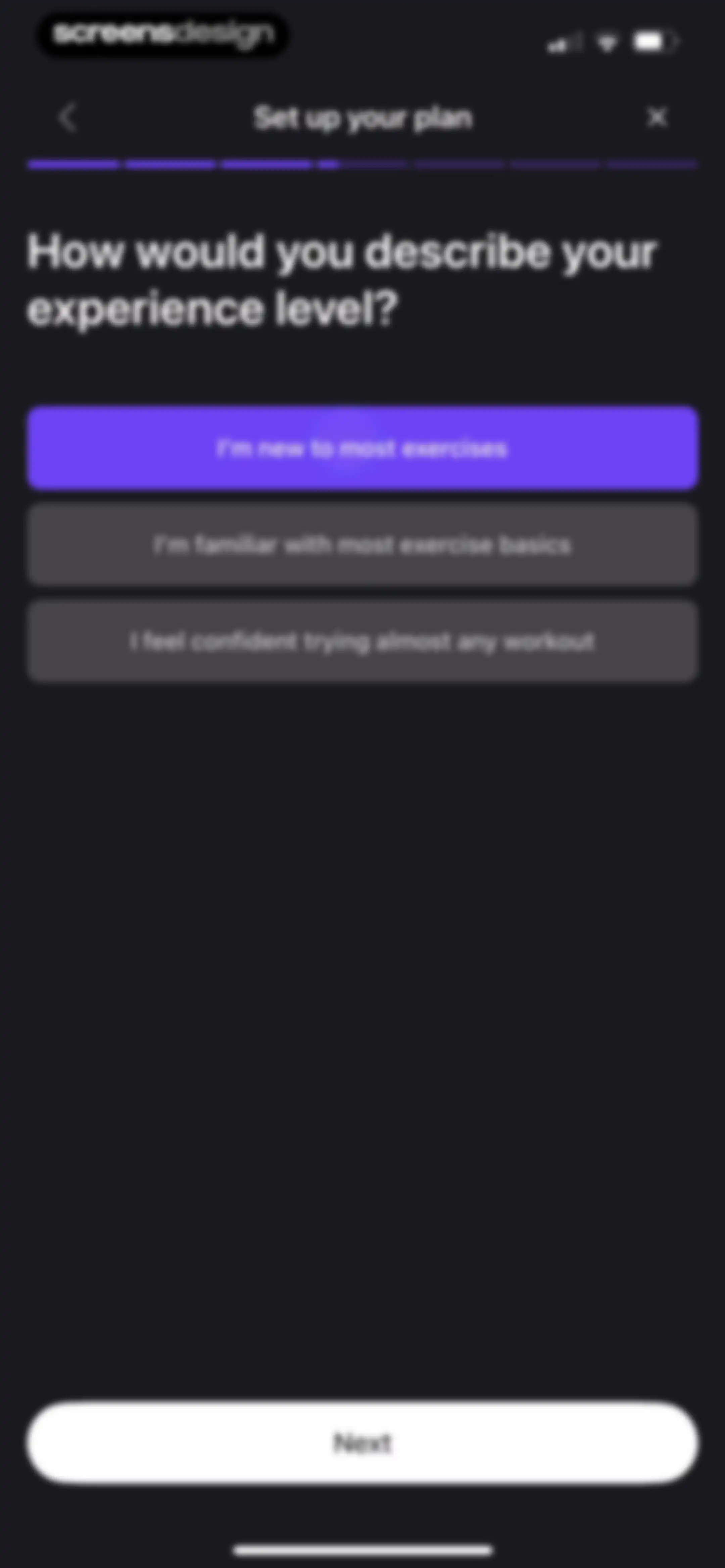 Peloton: Fitness & Workouts screen 83