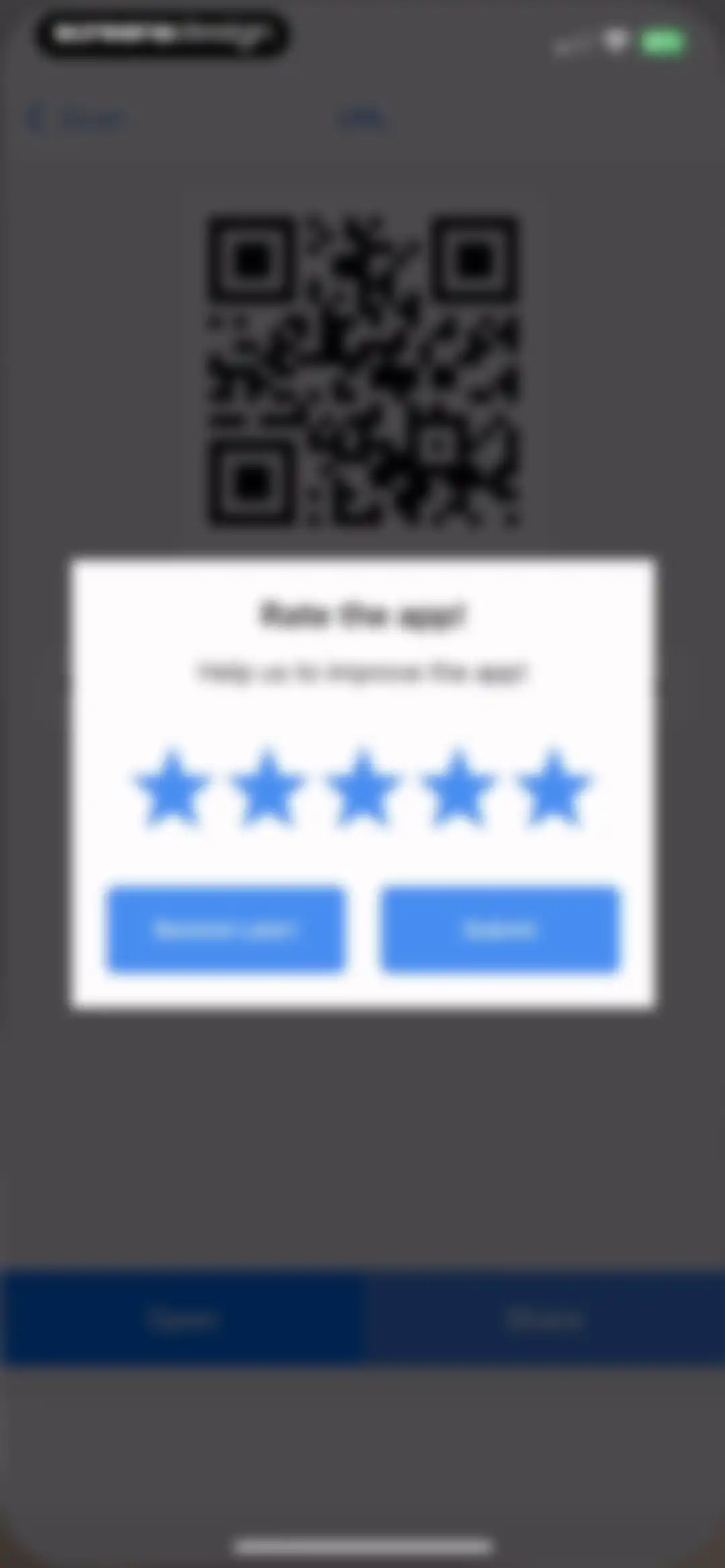 QR Reader and Barcode Scanner screen 8