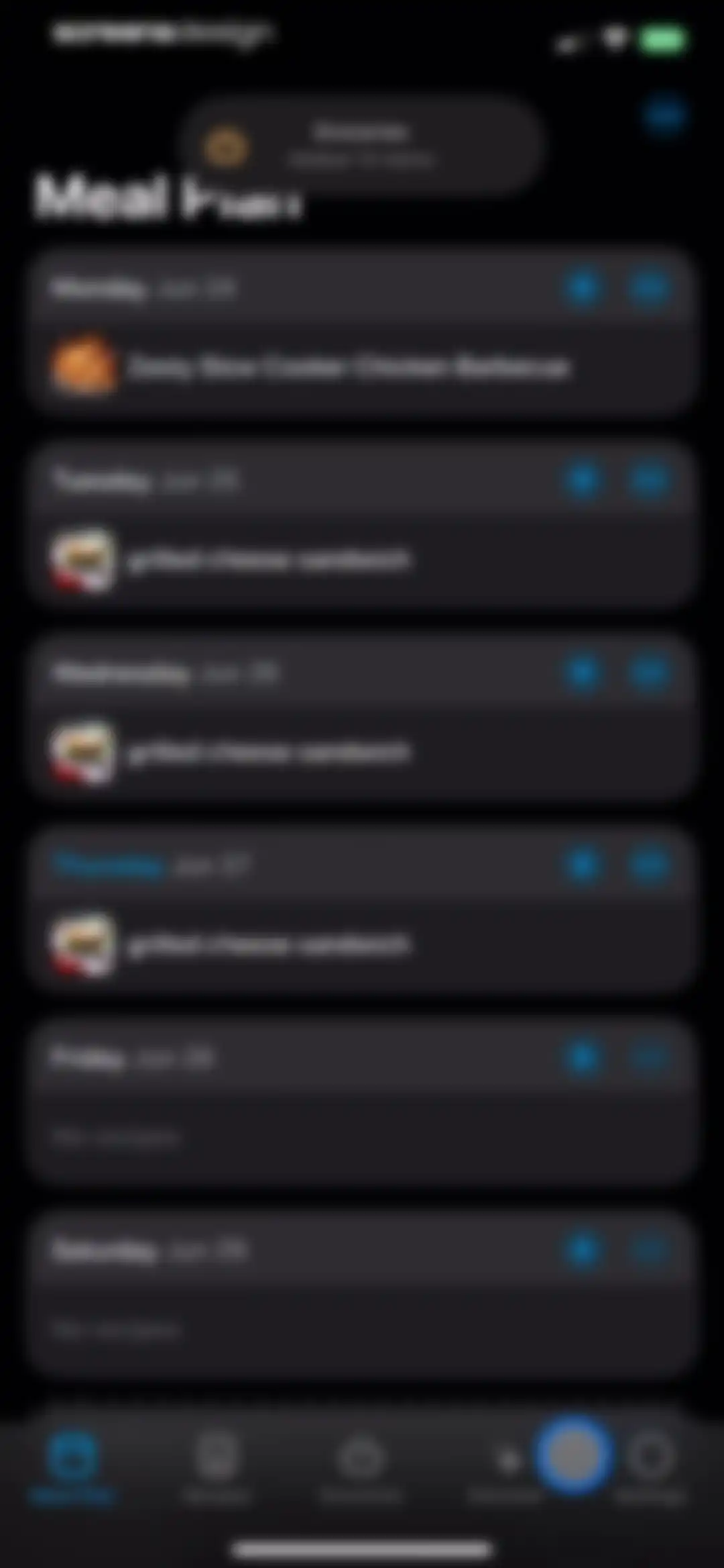 Crouton: Recipe Manager screen 57