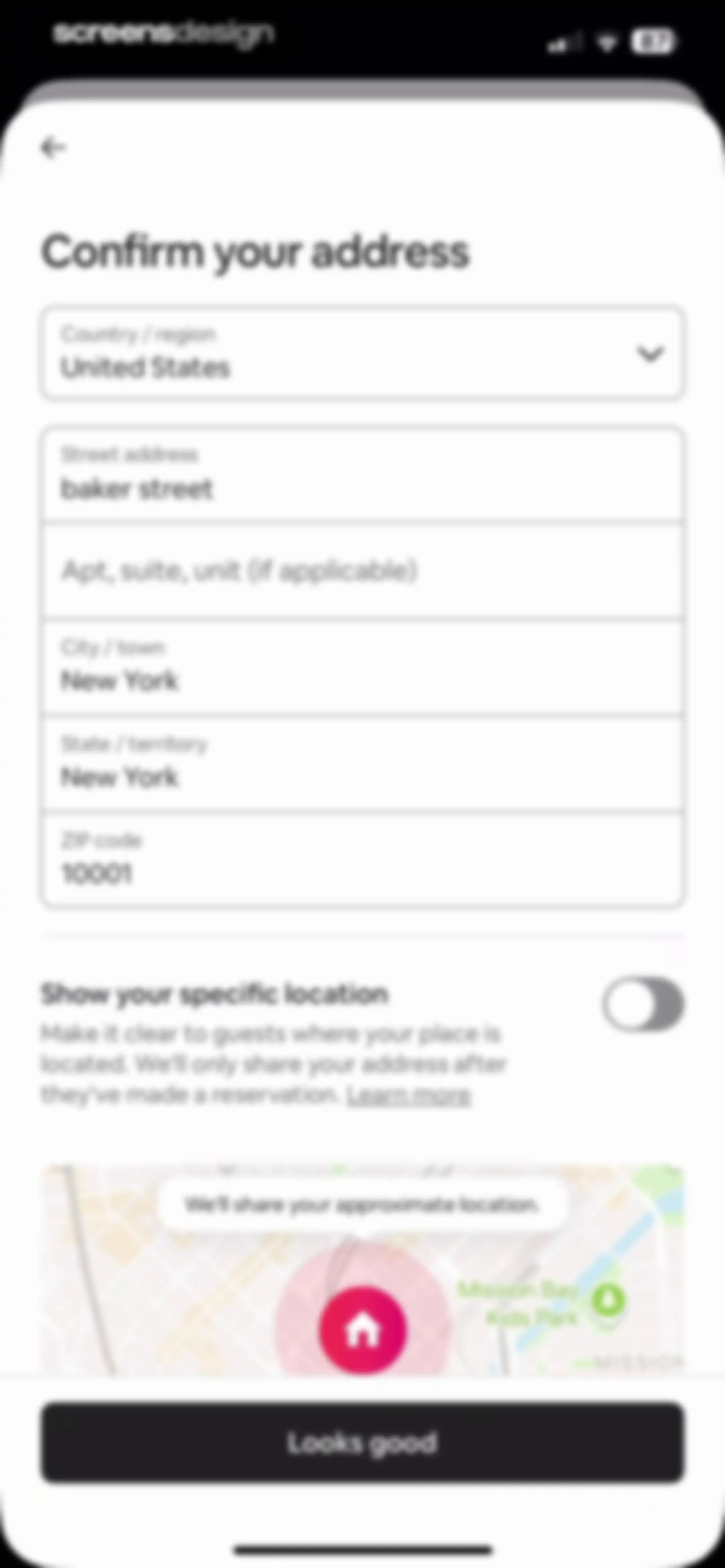 Airbnb screen 129