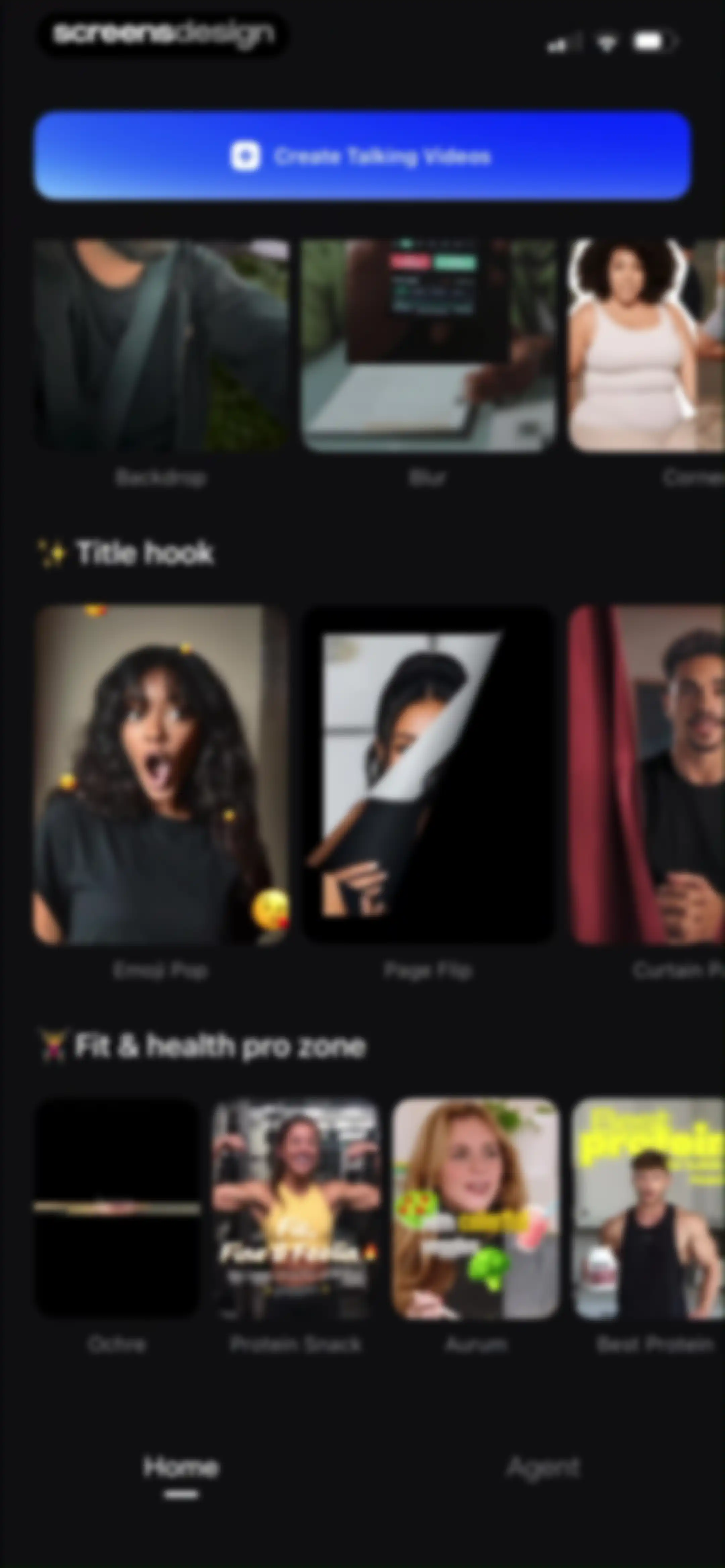 Vmake Labs: create viral video screen 139