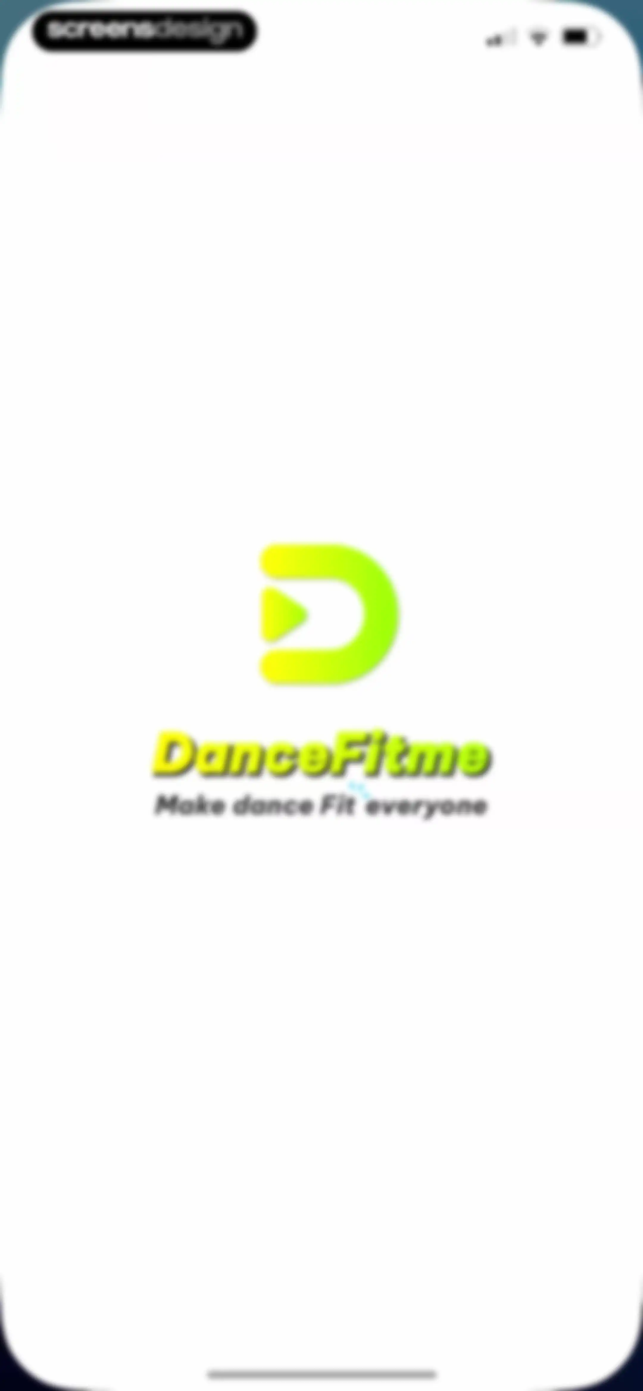 Dancefitme: Fun weight loss screen 1