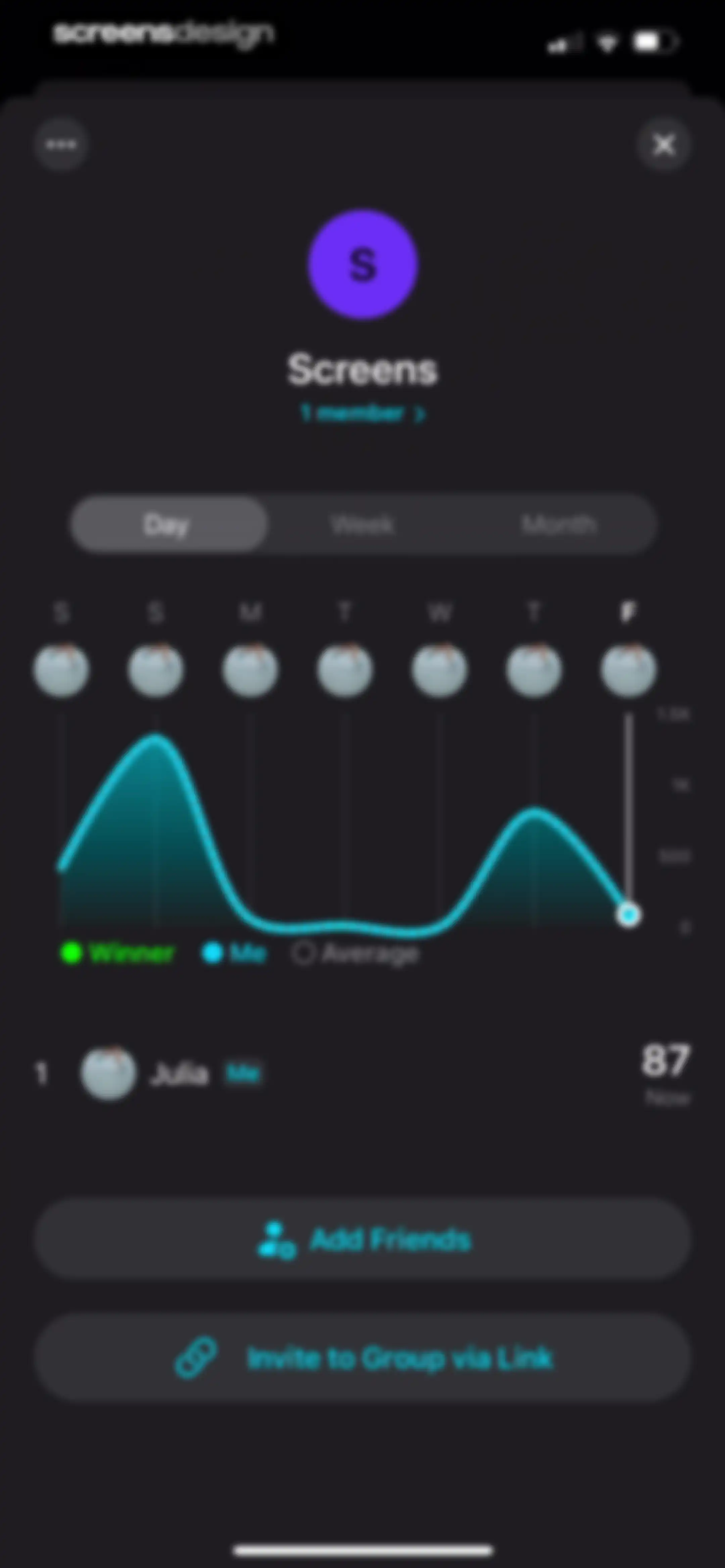 StepsApp Pedometer screen 93
