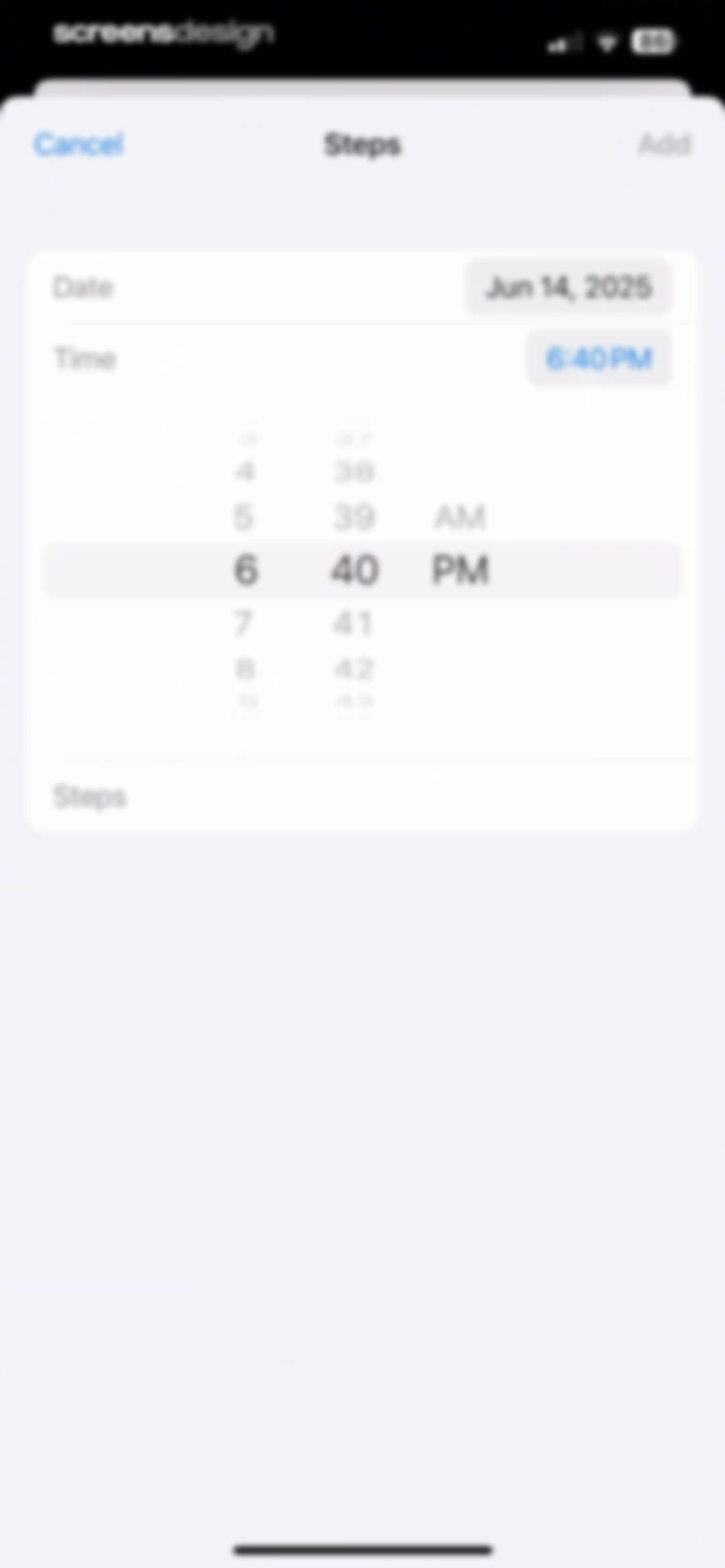 Apple Health screen 41