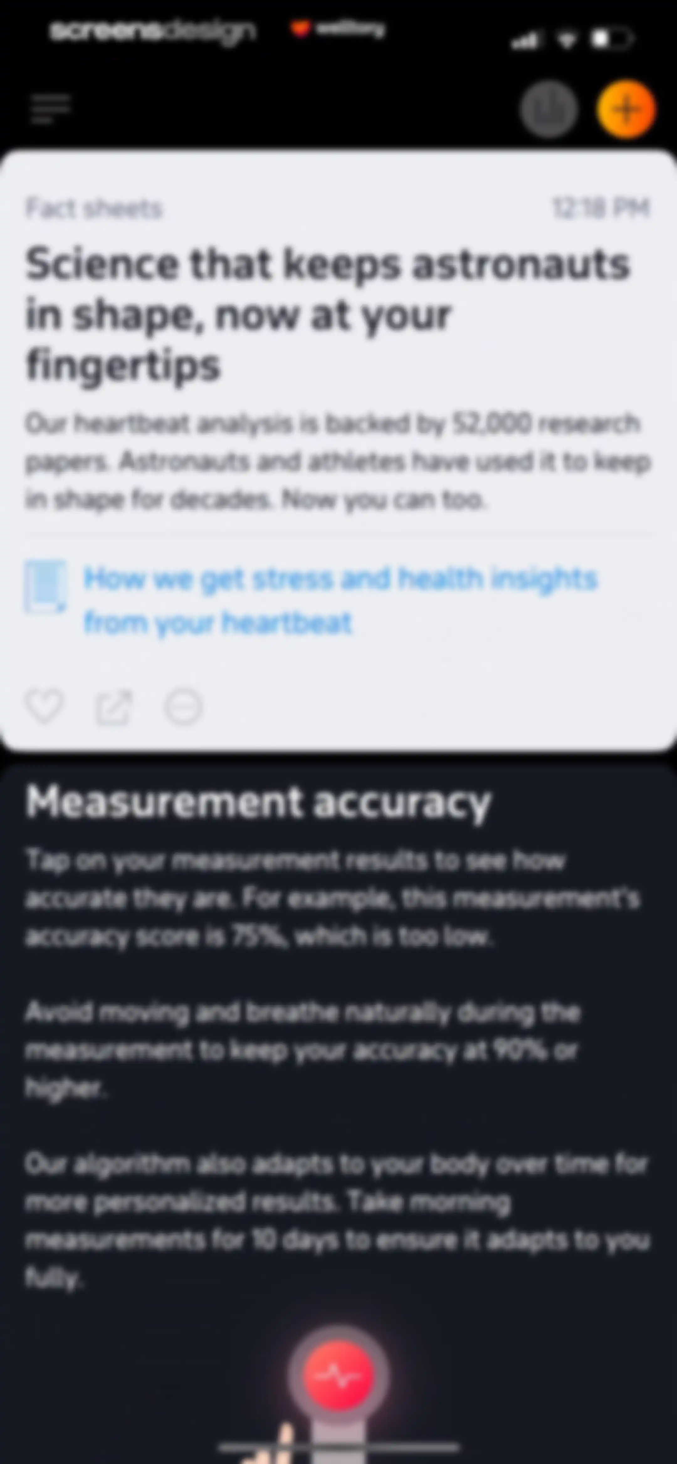Welltory: Health, Heart Rate screen 47