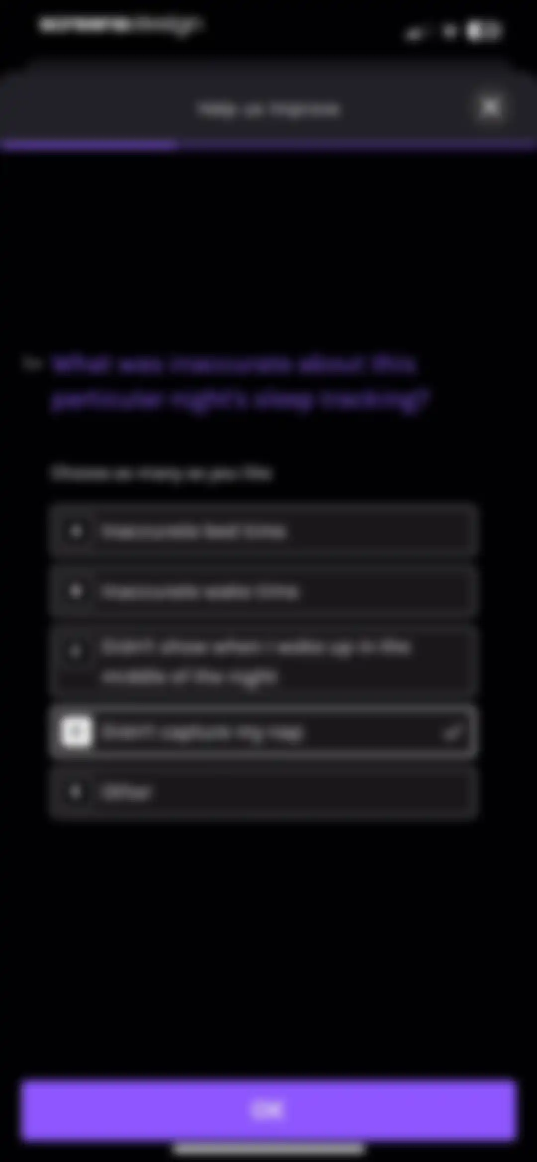RISE: Sleep Tracker screen 135