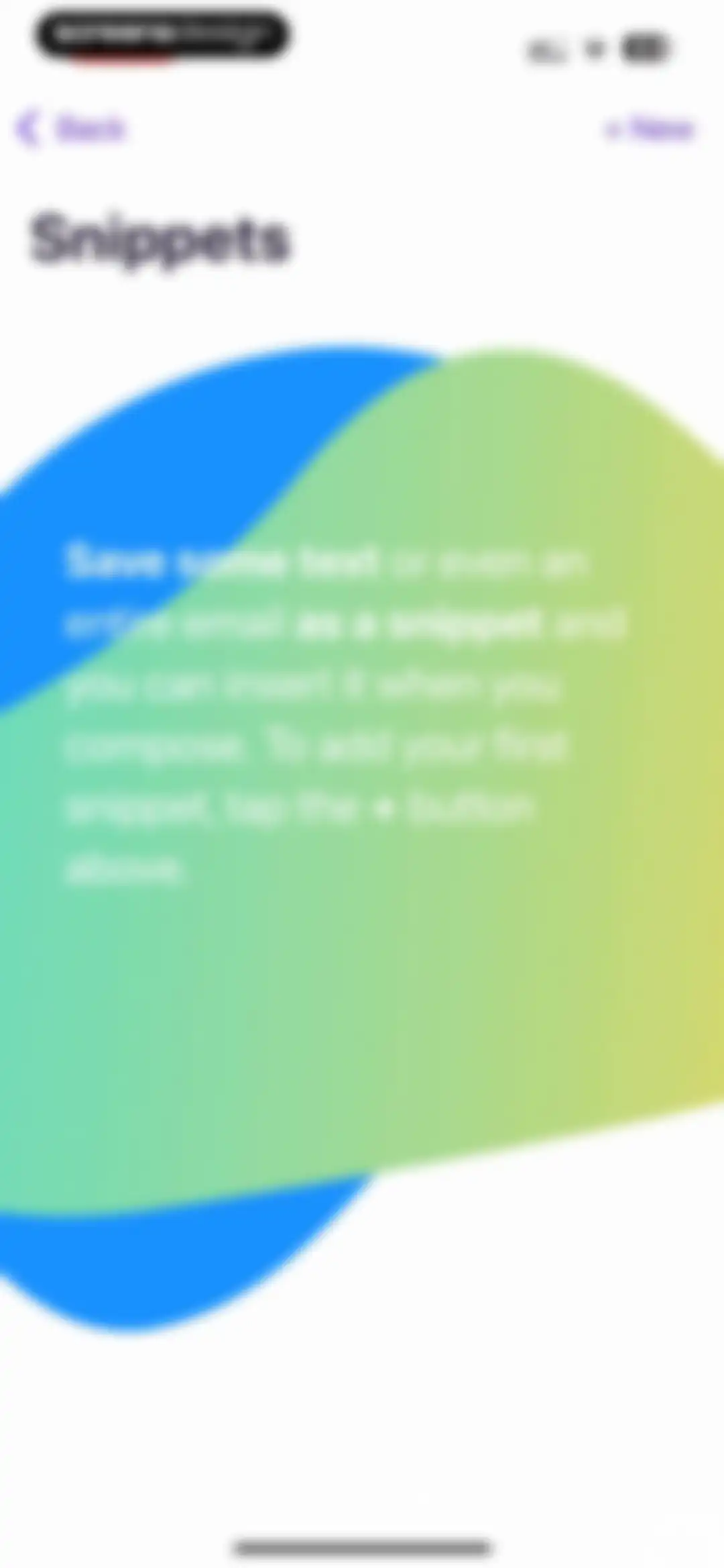 HEY Email screen 110