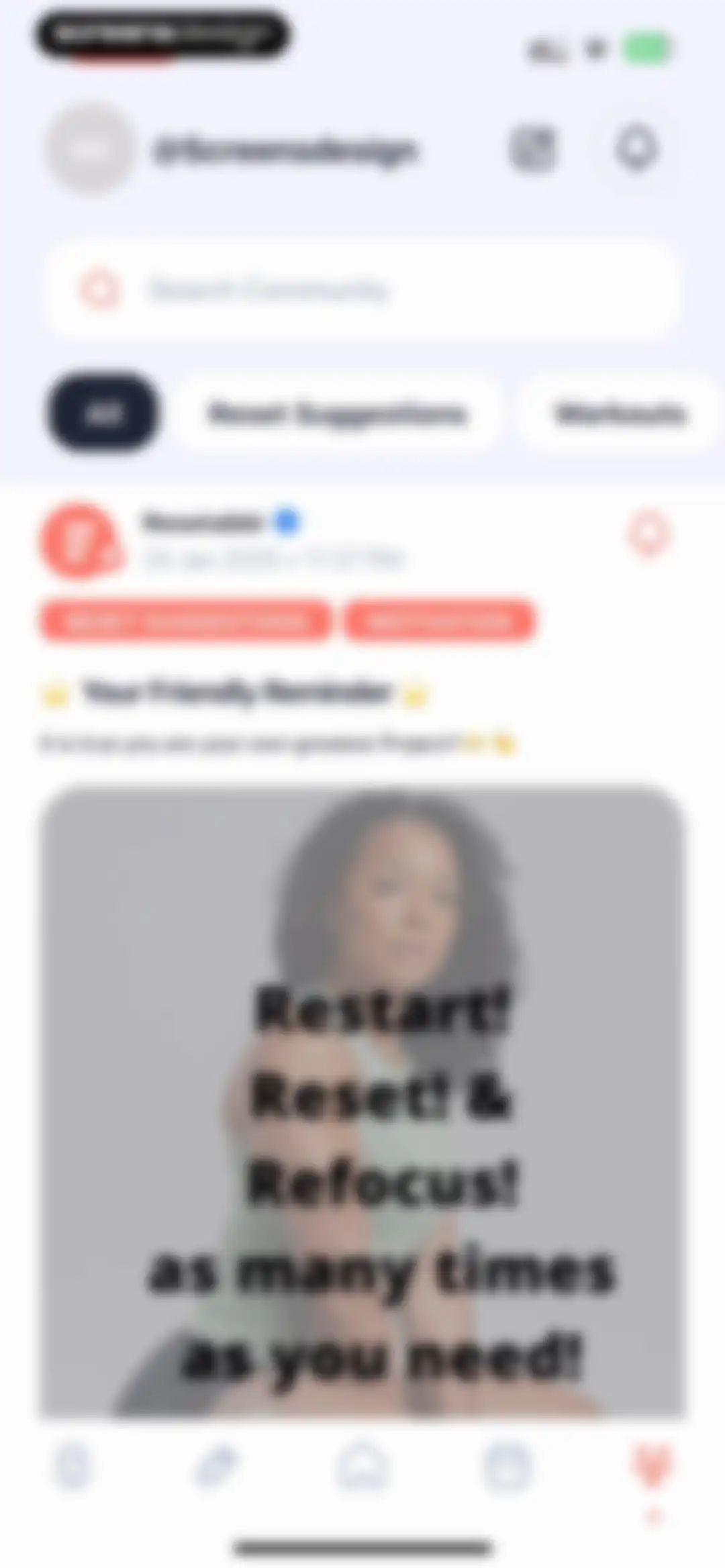 Reset: Holistic Fitness App screen 132