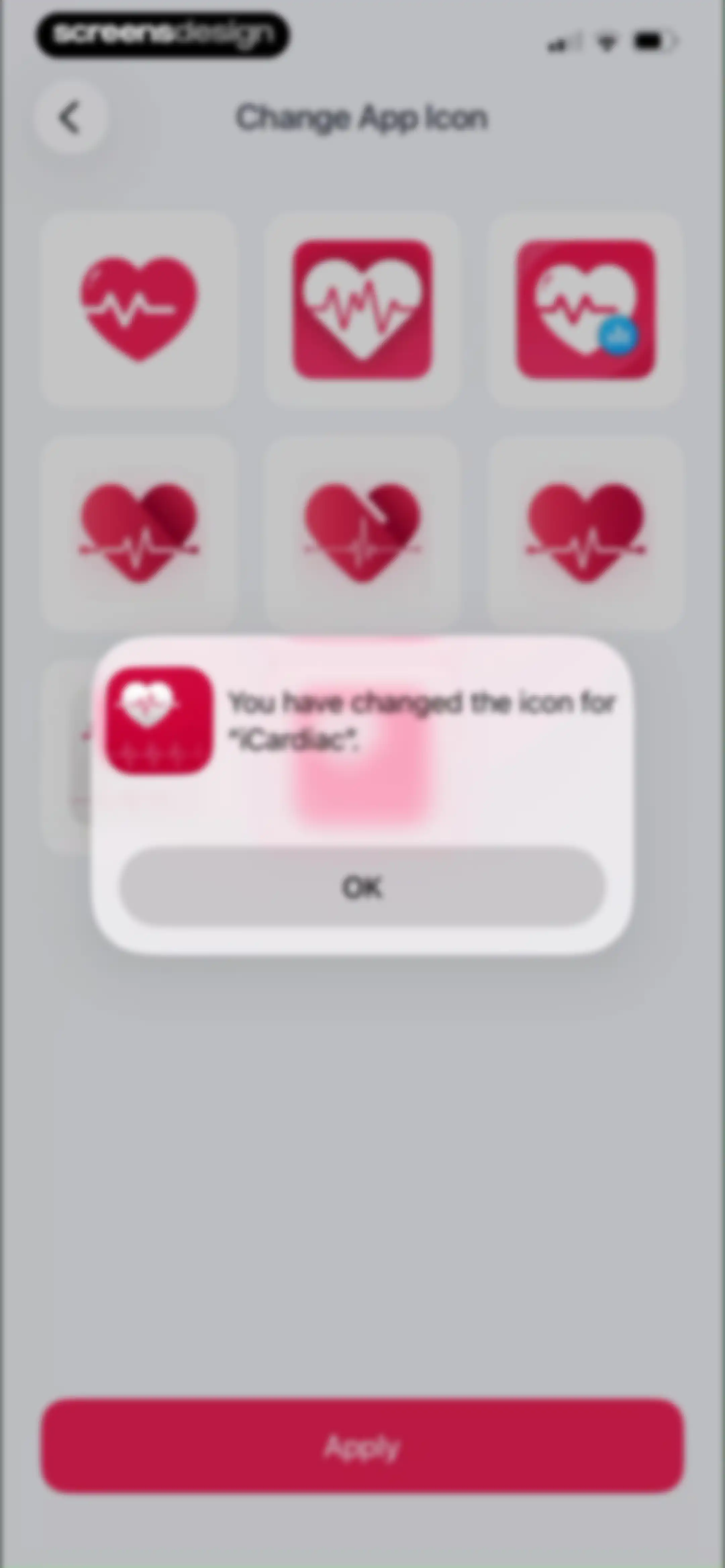 iCardiac: Heart Rate & Health screen 96