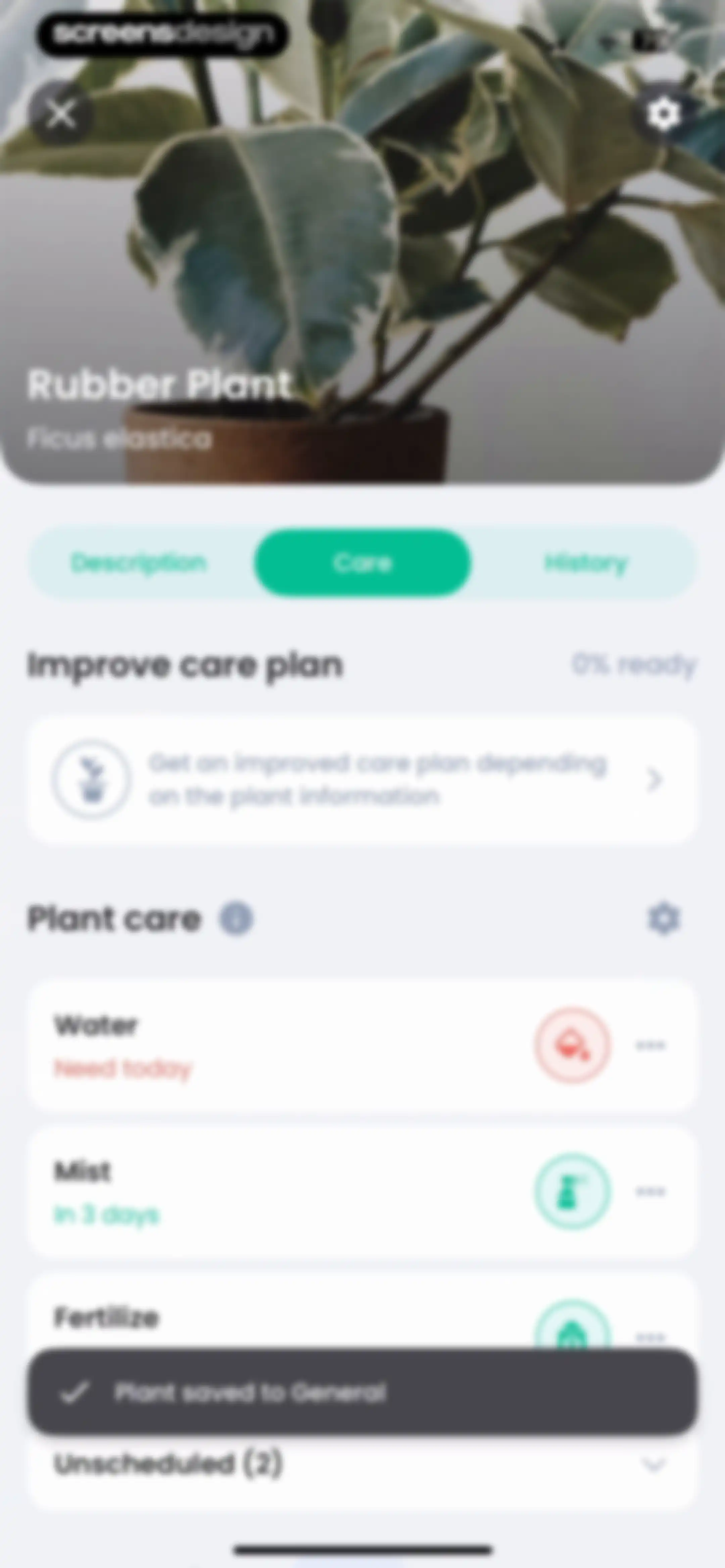 PlantIn: Plant Identifier・Care screen 151