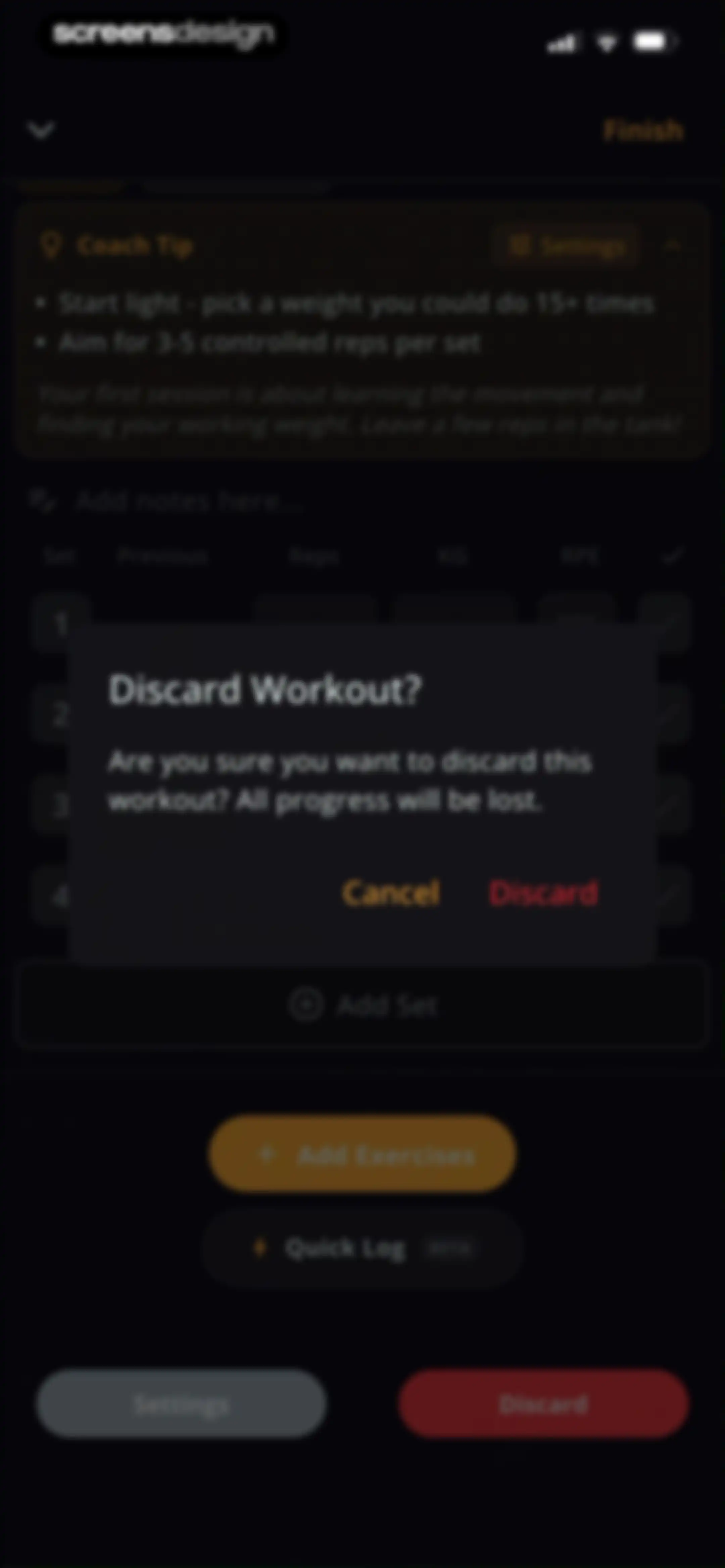 Stronger - Gym Workout Planner screen 115