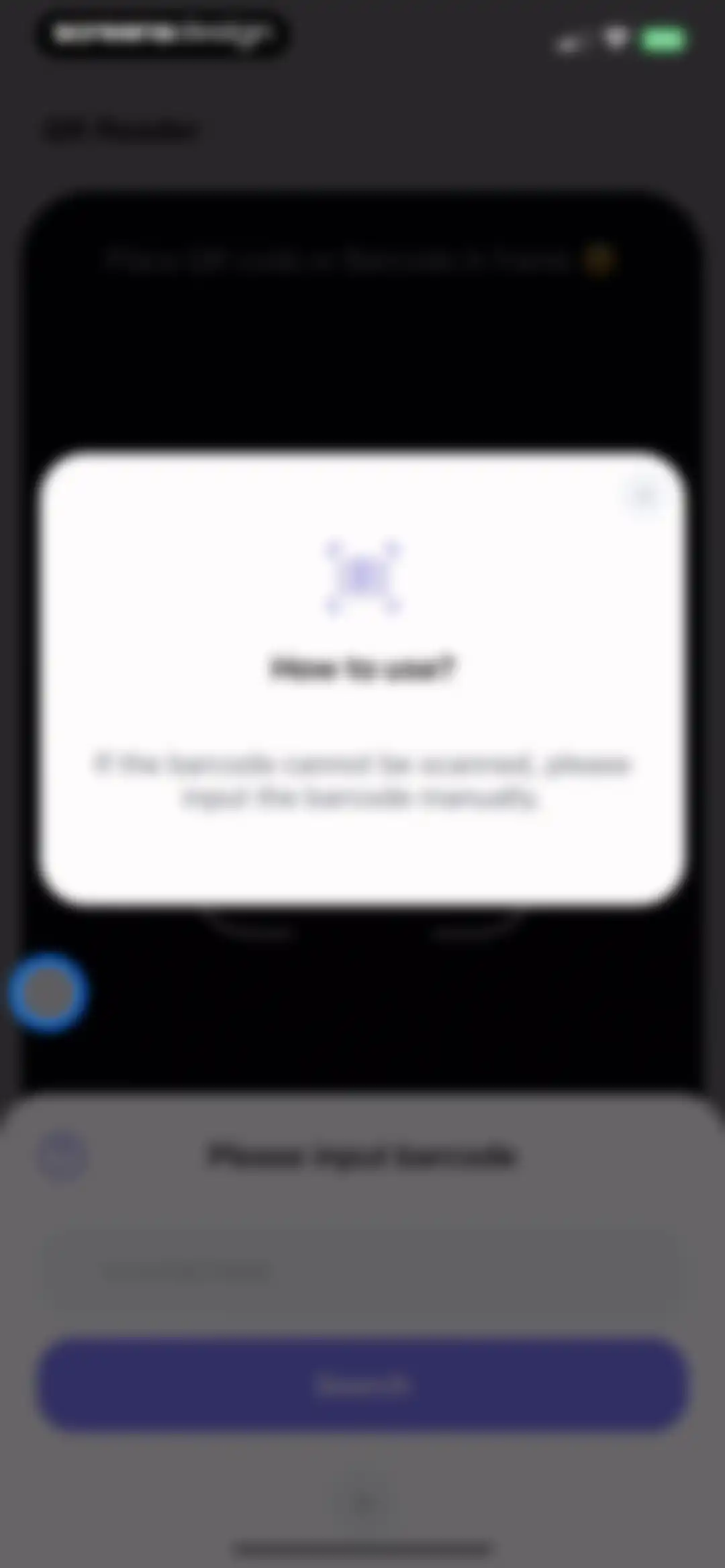 QR Reader for mobile screen 15