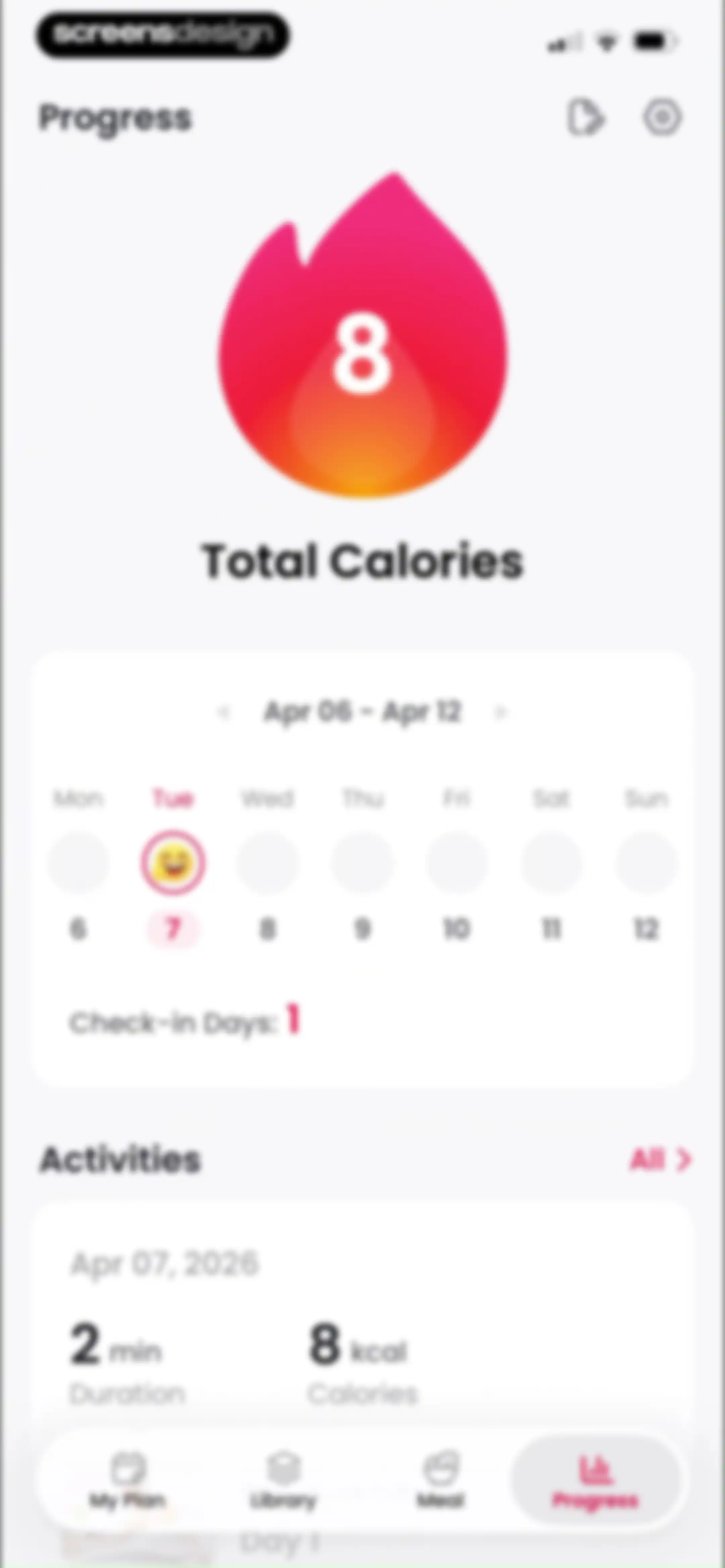 ChillFit: Home Workout Planner screen 139