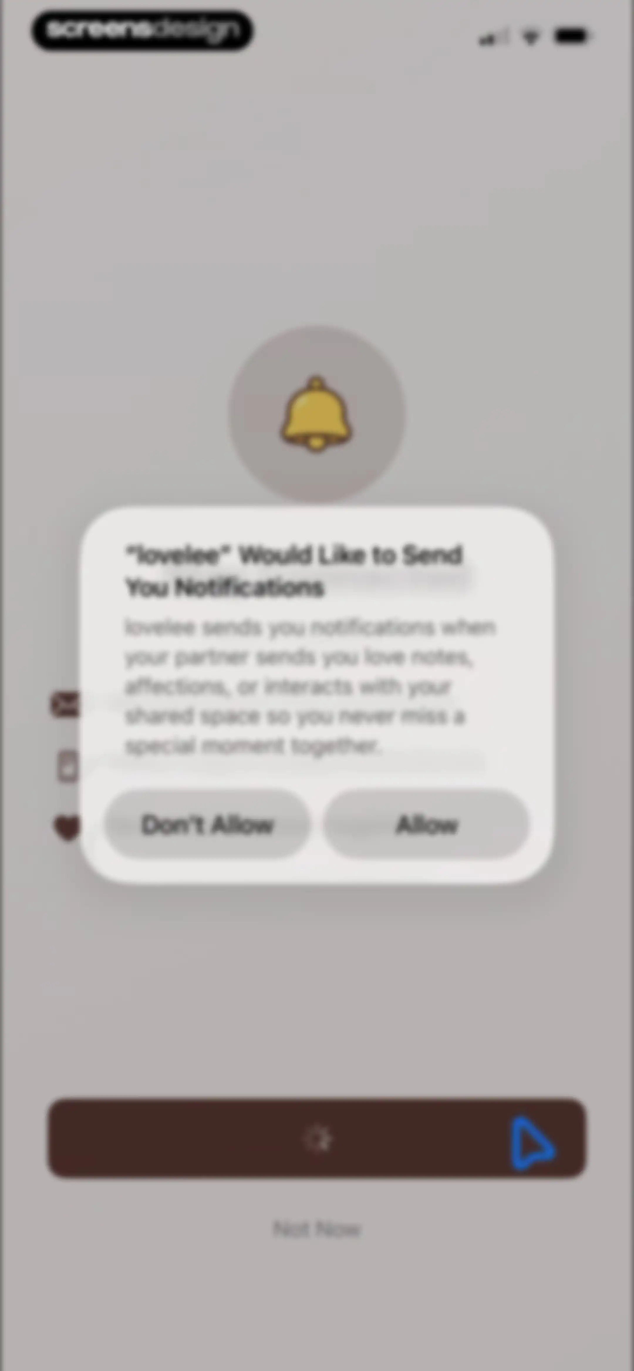 lovelee couples: love note app screen 6
