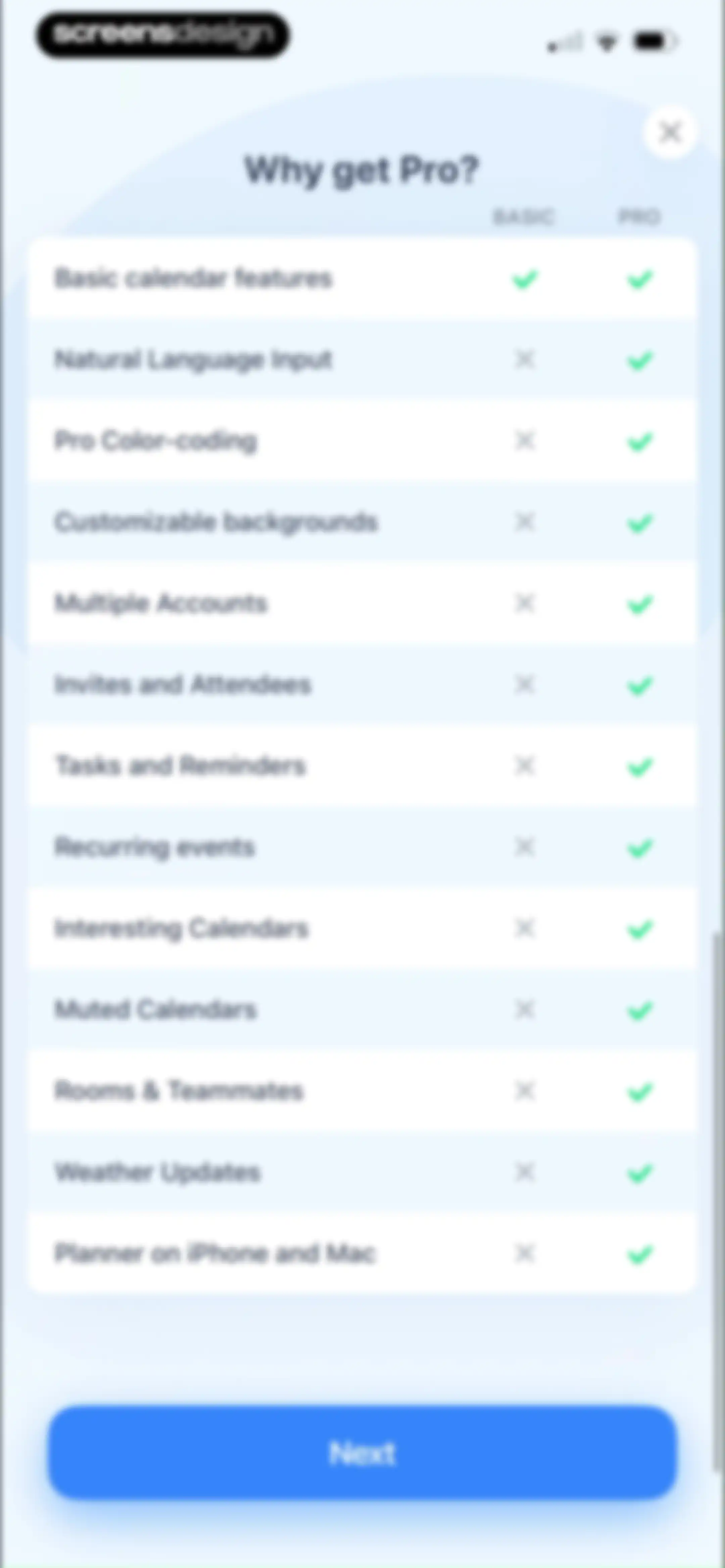 Calendars: Schedule Planner screen 9