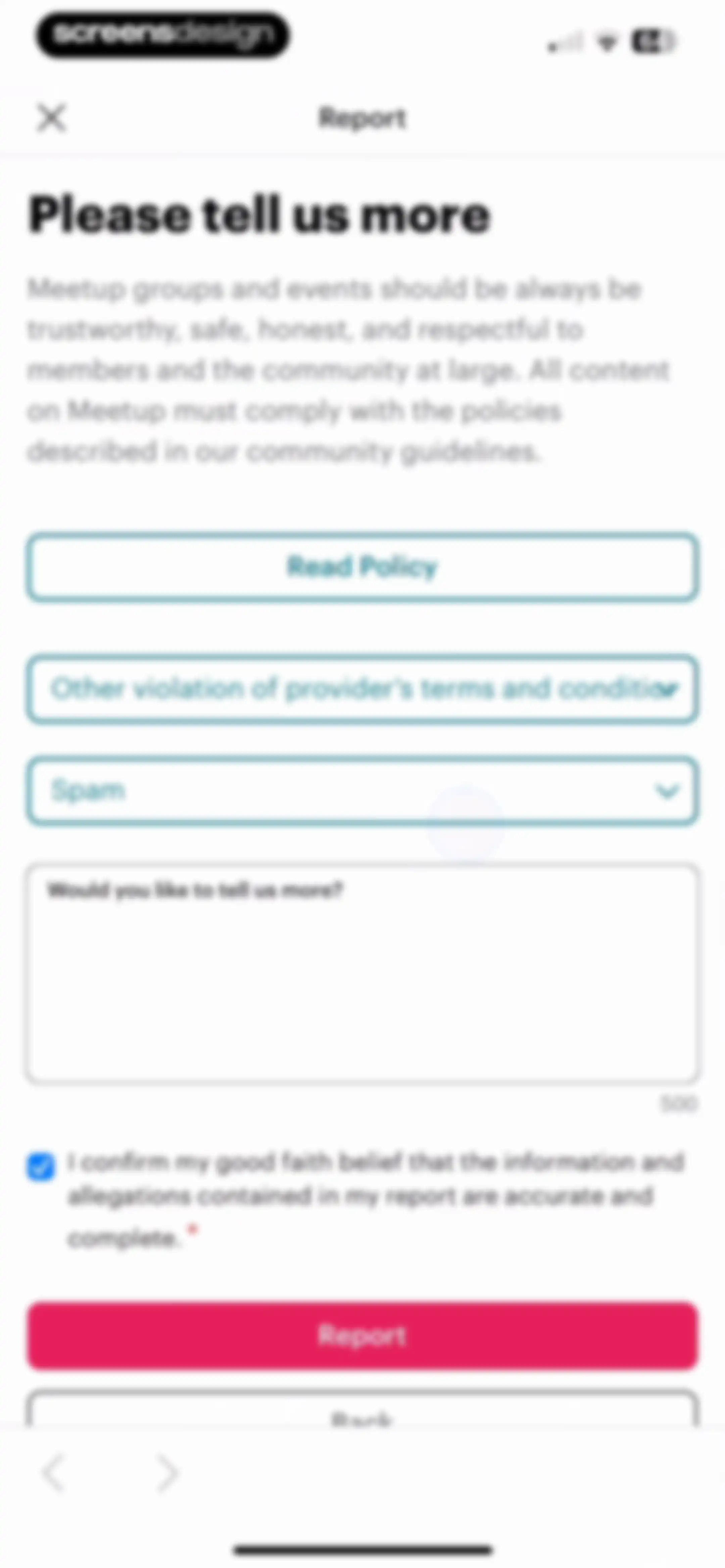 Meetup: Social Events & Groups screen 48