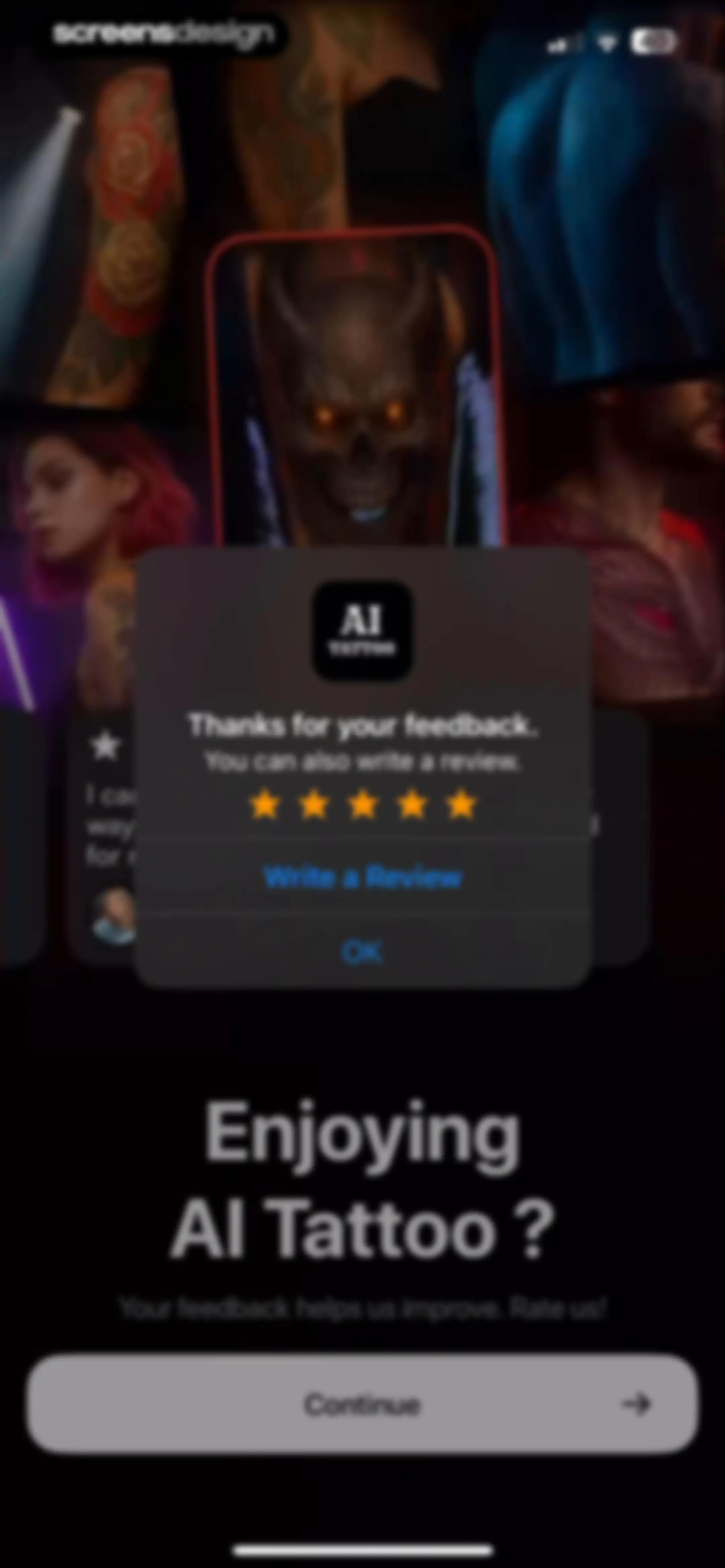 Tattoo AI Design Generator screen 7