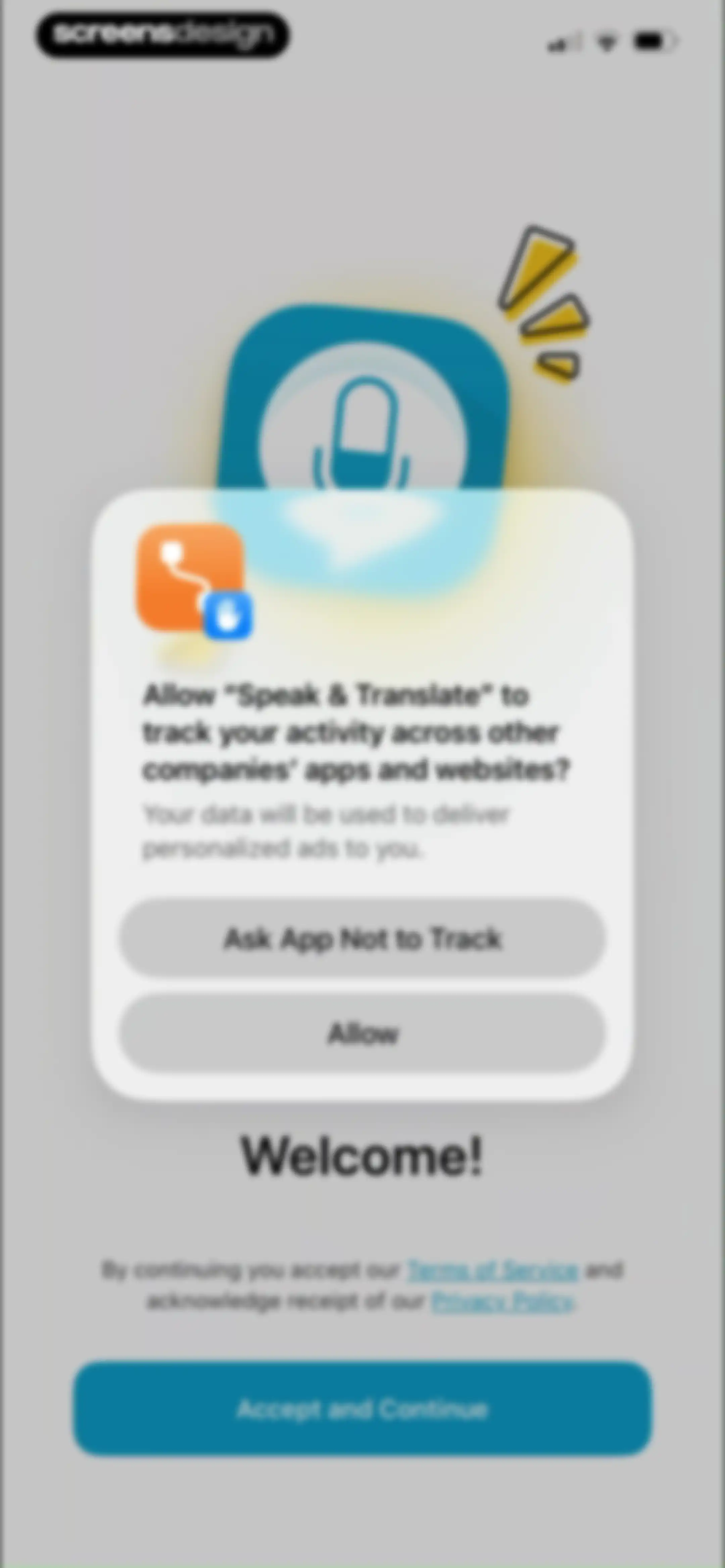 Speak & Translate - Translator screen 2