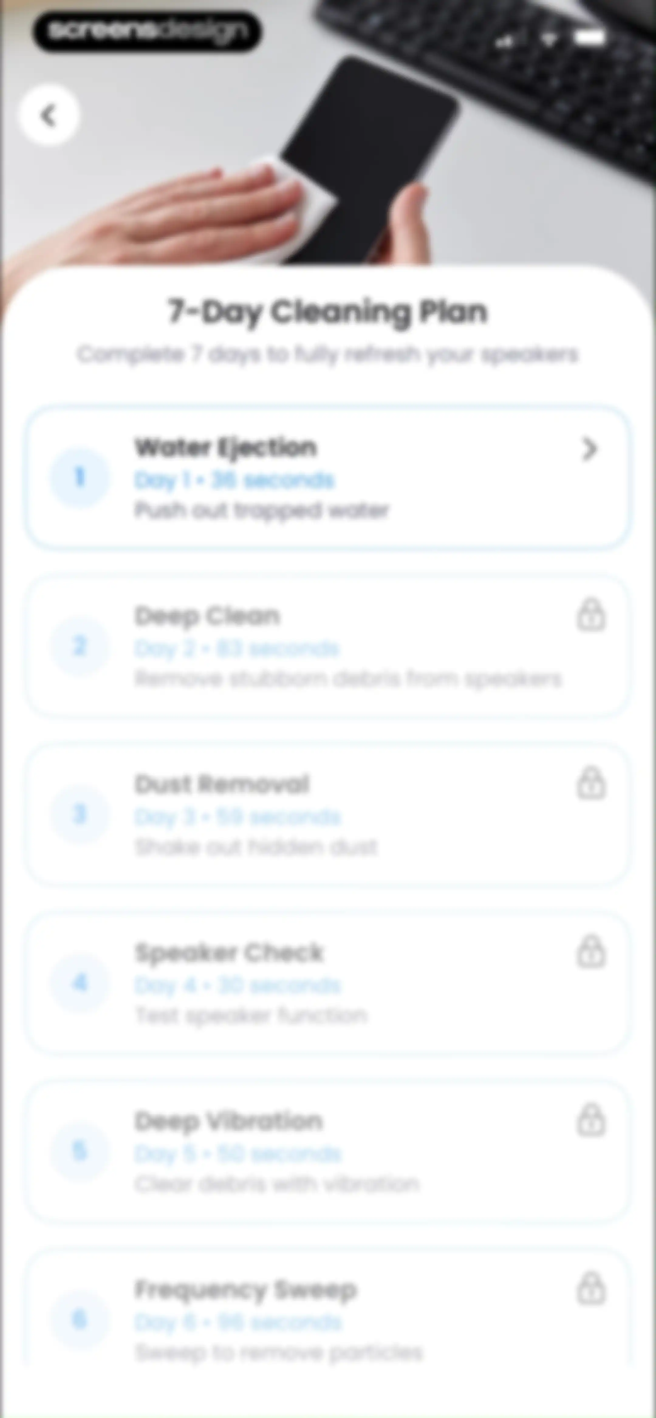 Speaker Cleaner: Eject Water screen 11
