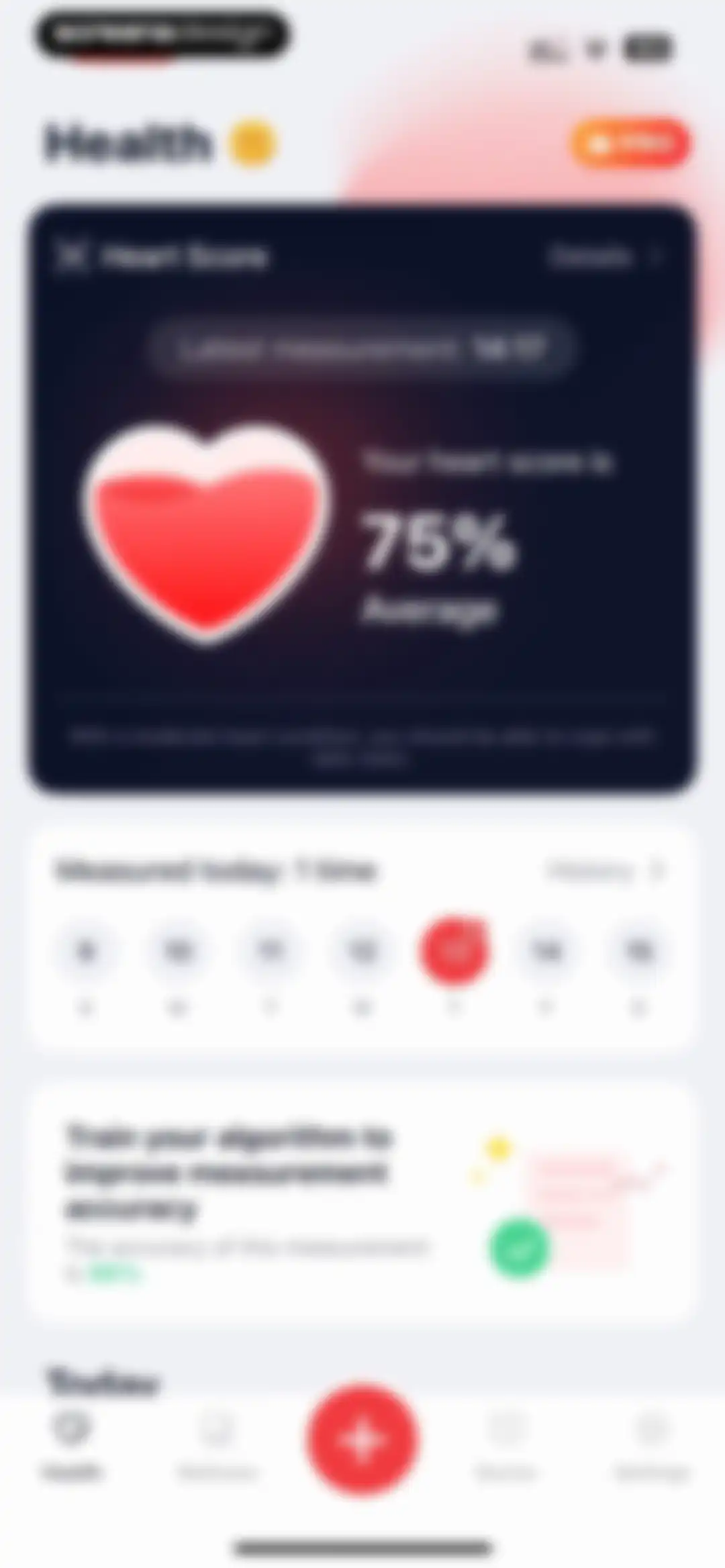 iHeart-Pulse Rate Monitor App. screen 18