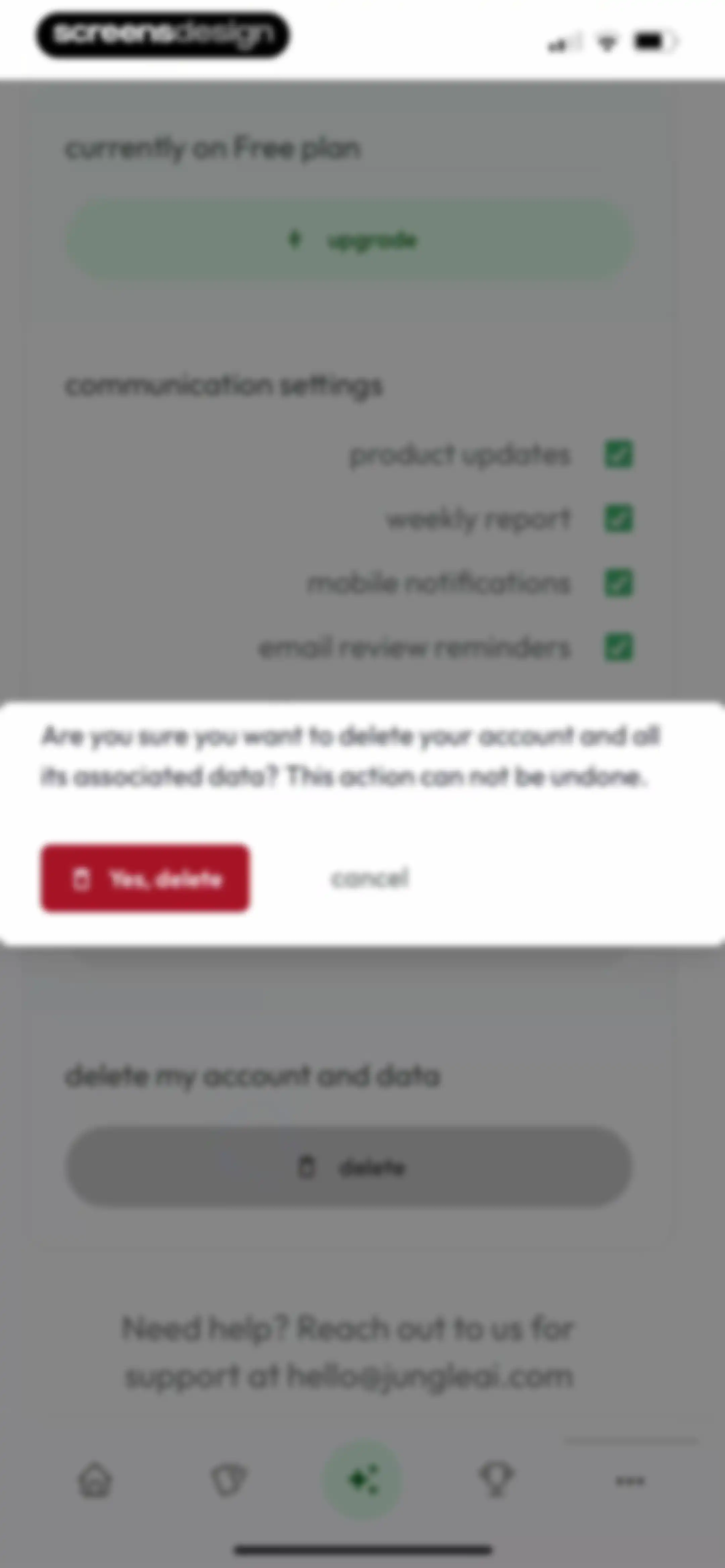 Jungle: AI Flashcards & Quiz screen 98